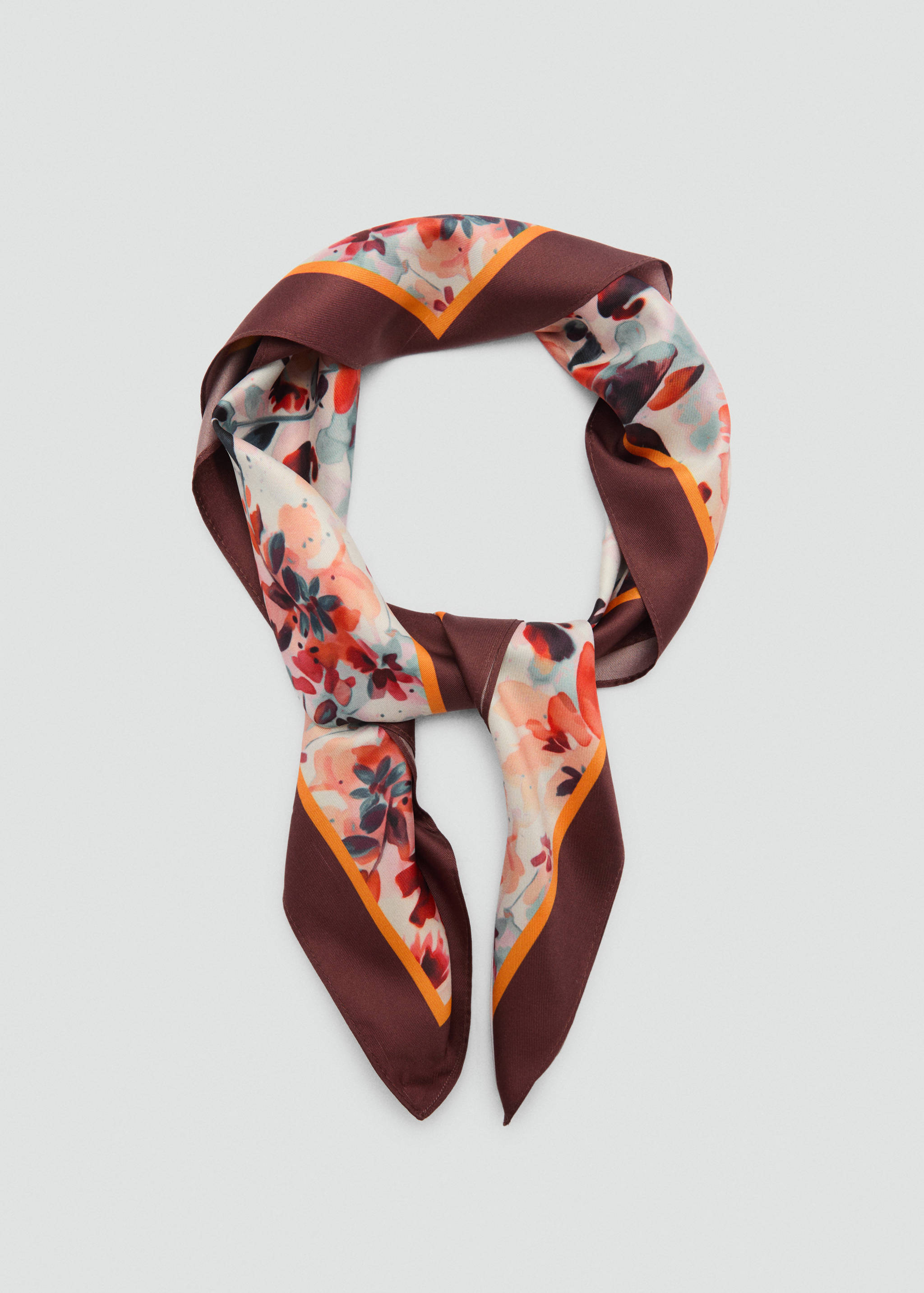 Foulard stampa floreale - Dettaglio dell'articolo 1