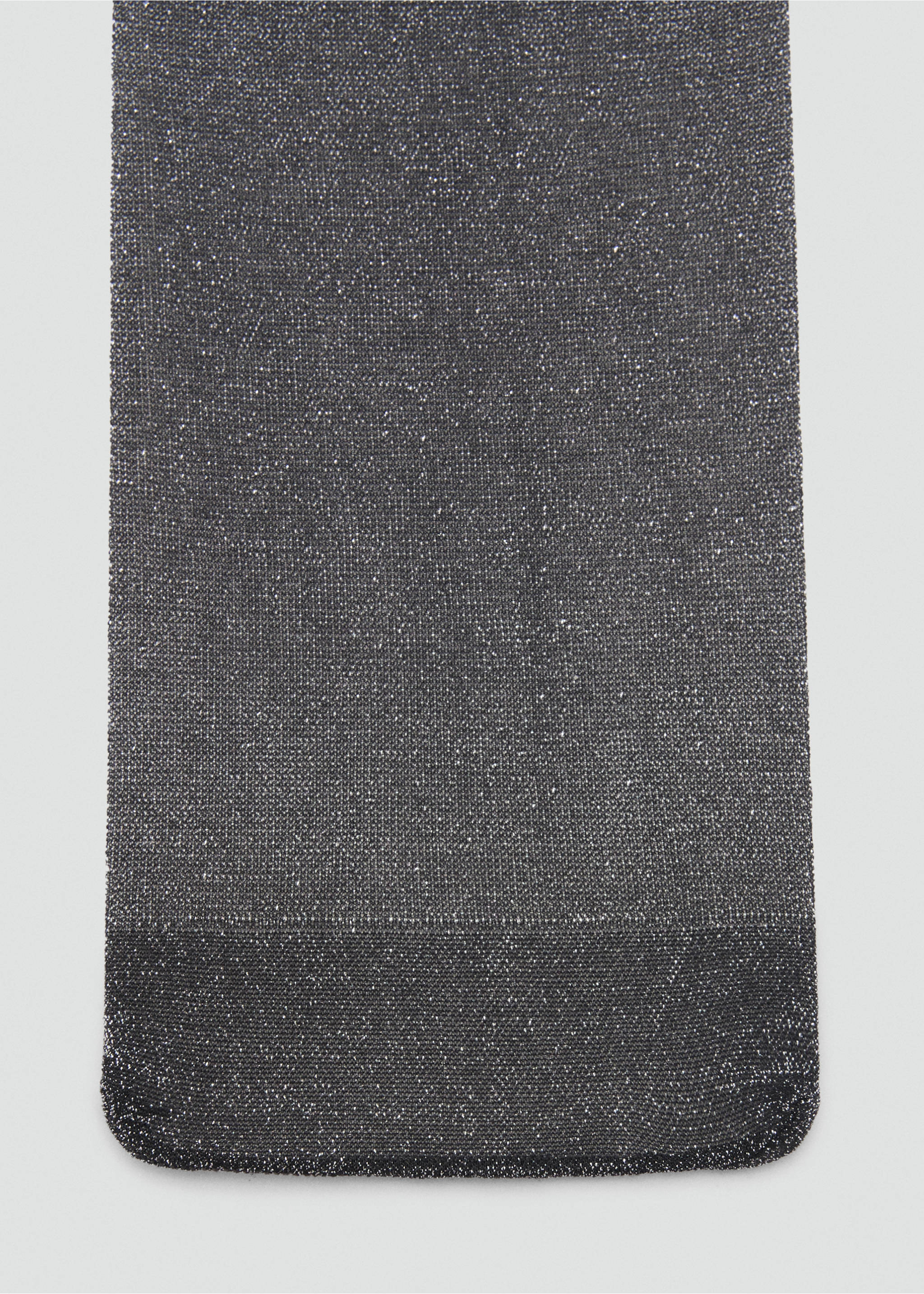 Lurex long socks - Medium plane, Silver. Ref: 87020383-00.