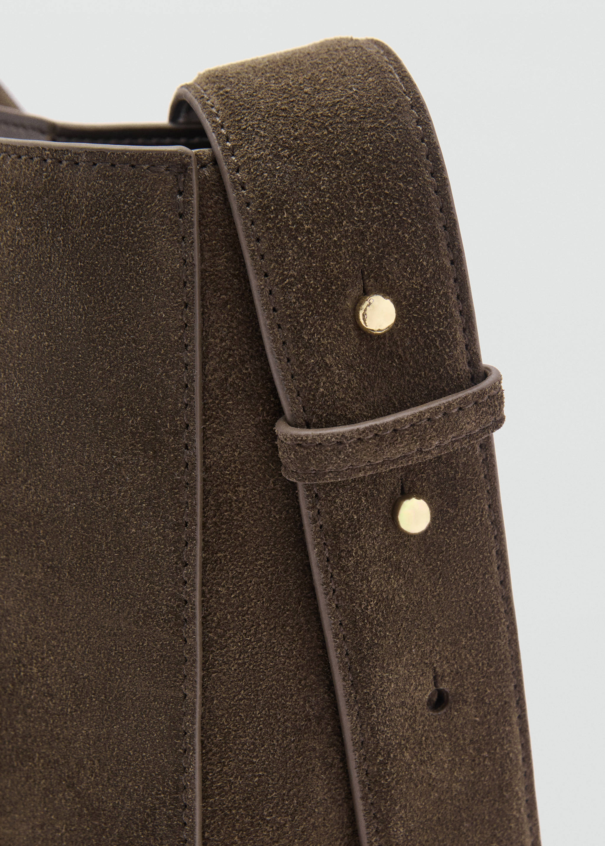 Mini-Shopper Bag aus Rauleder - Detail des Artikels 2