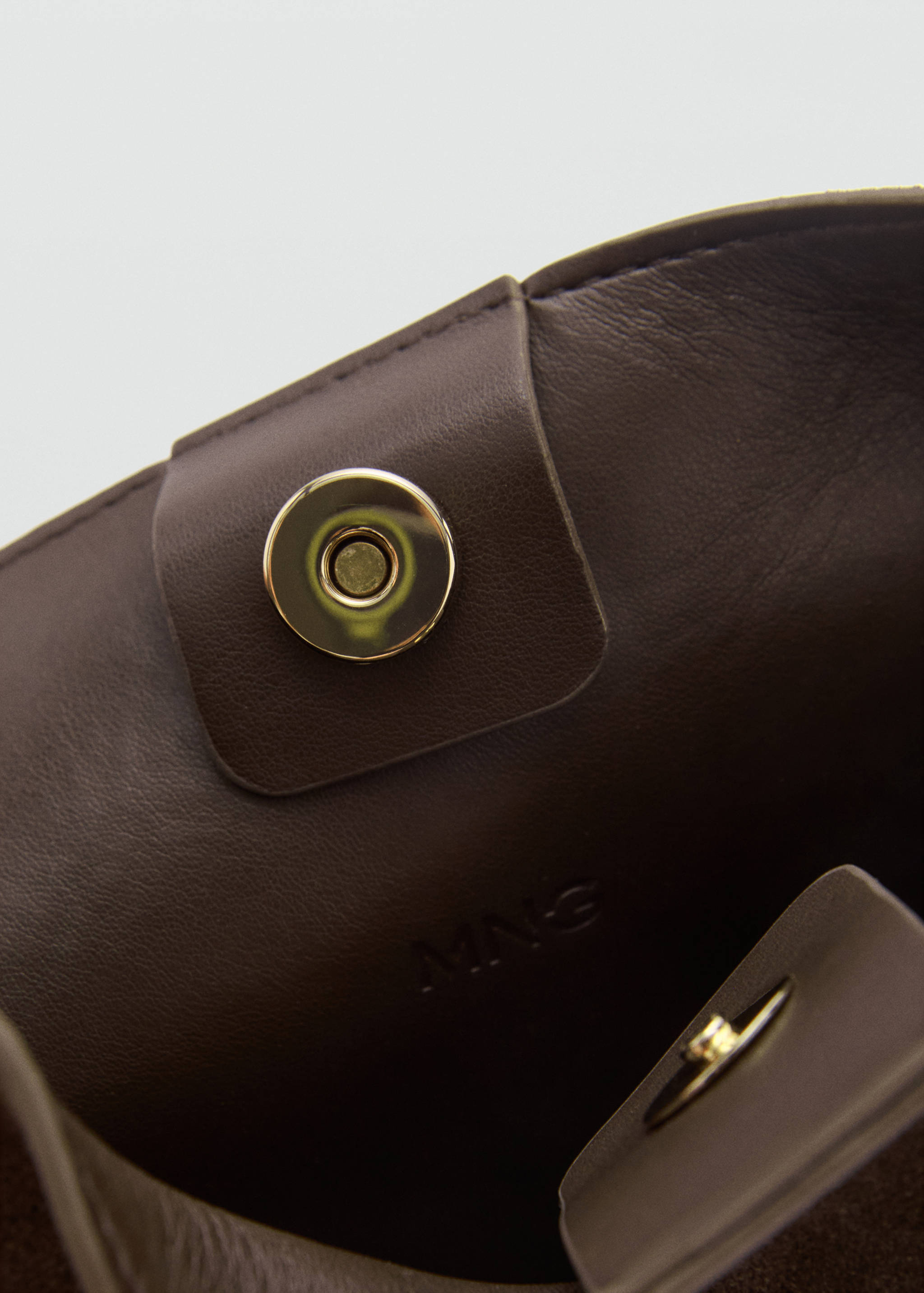 Mini-Shopper Bag aus Rauleder - Detail des Artikels 3