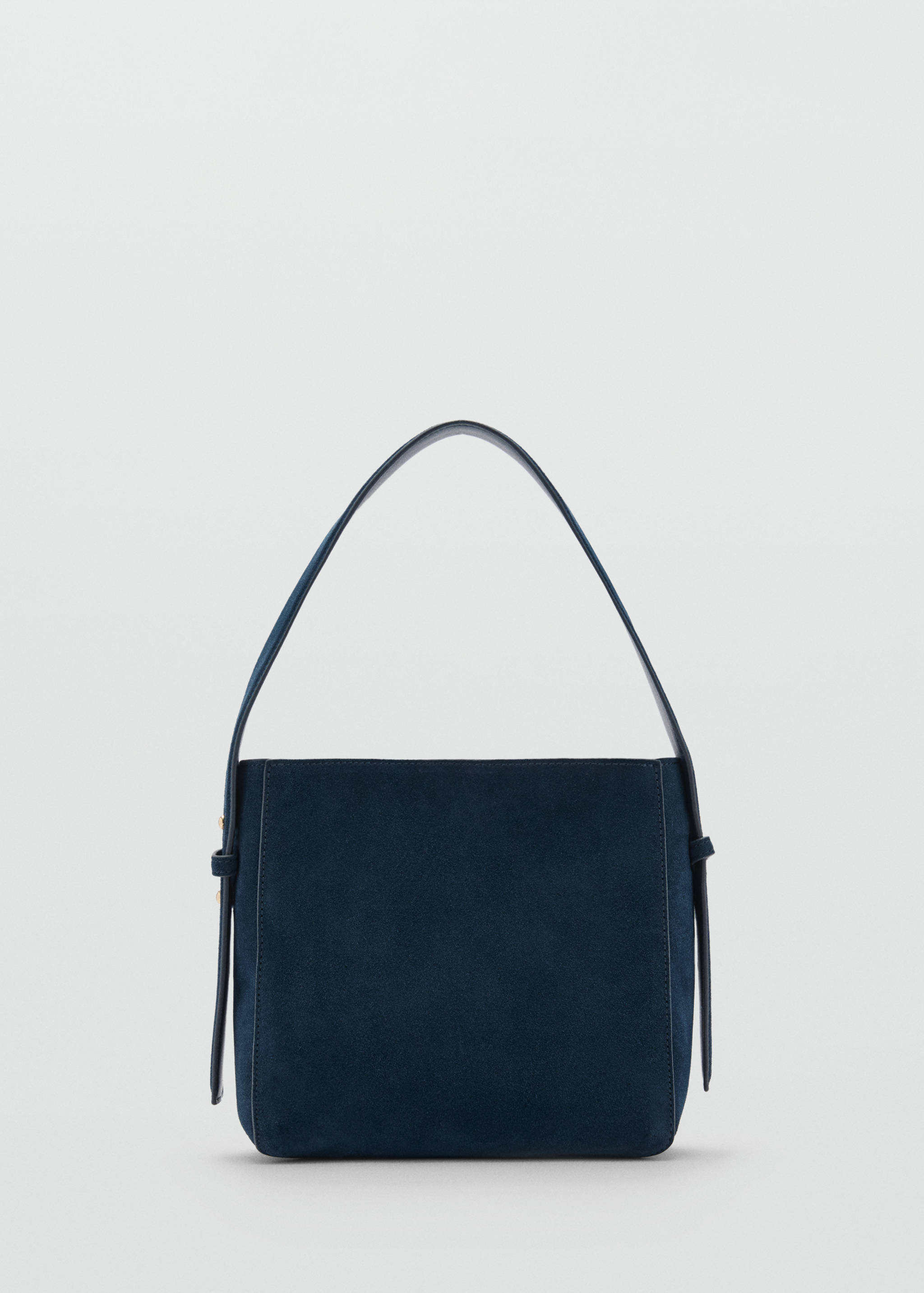 Suede mini shopper bag - Article without model
