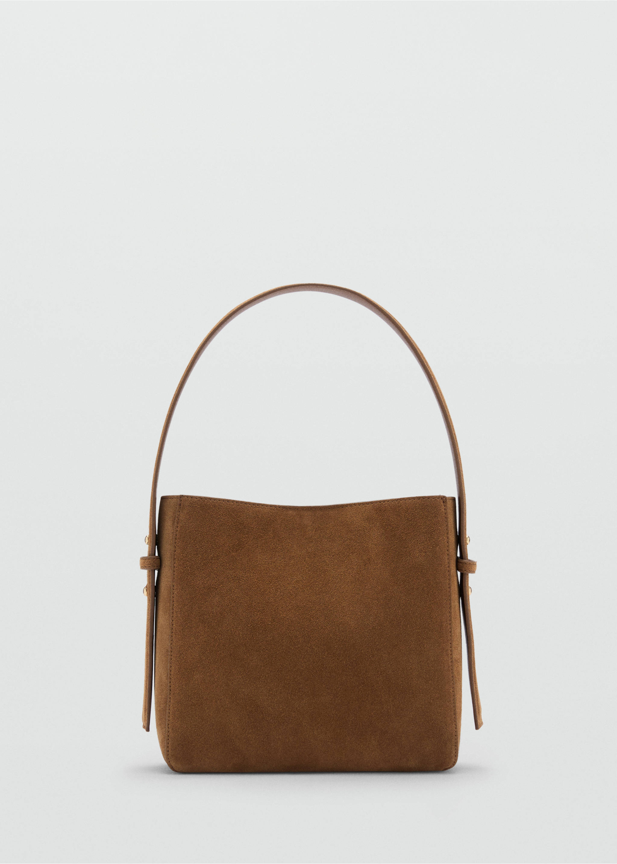 Suede mini shopper bag - Article without model, Leather. Ref: 87020431-00.