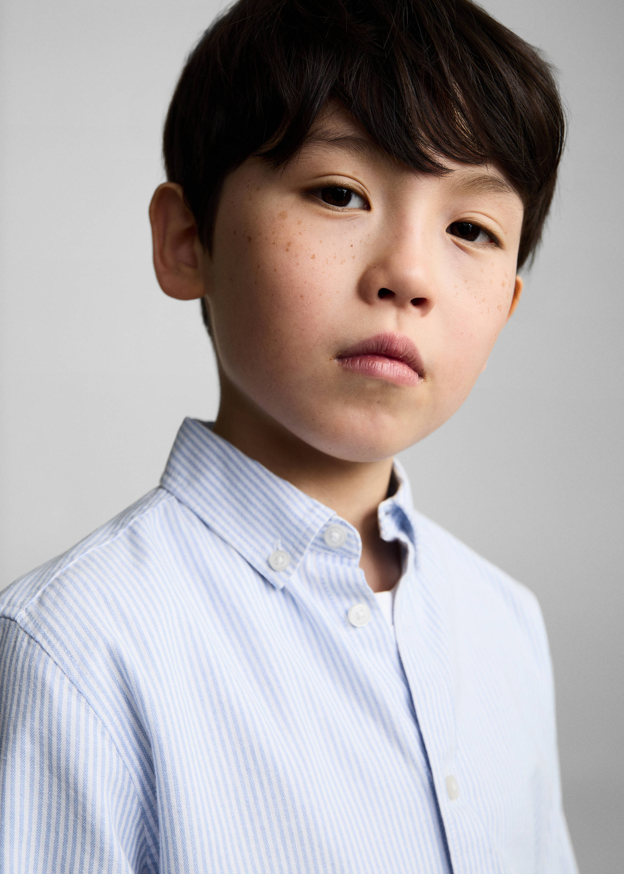 Overhemd 100% katoen met Oxford-strepen - Detail van het artikel 1