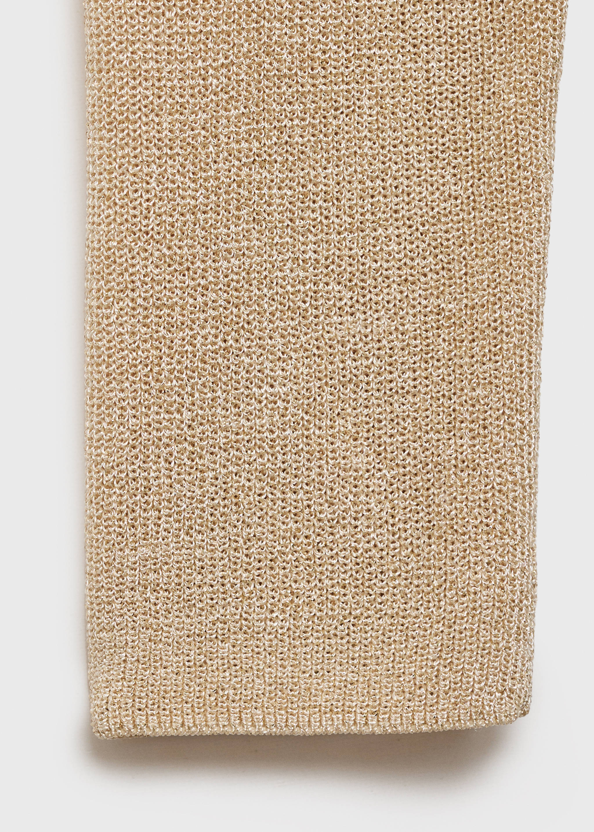 V-neck lurex sweater - Details of the article 0