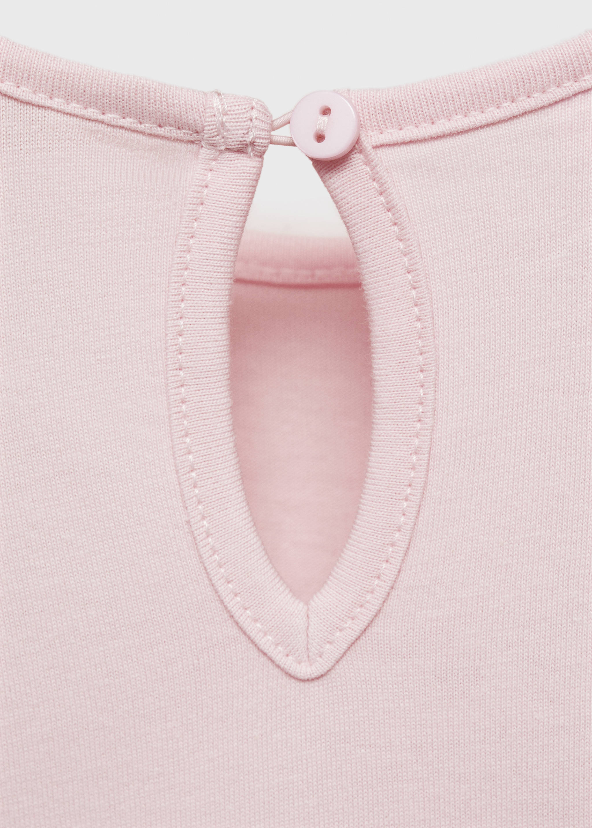 Long -sleeved t-shirt with ruffles - Details of the article 0