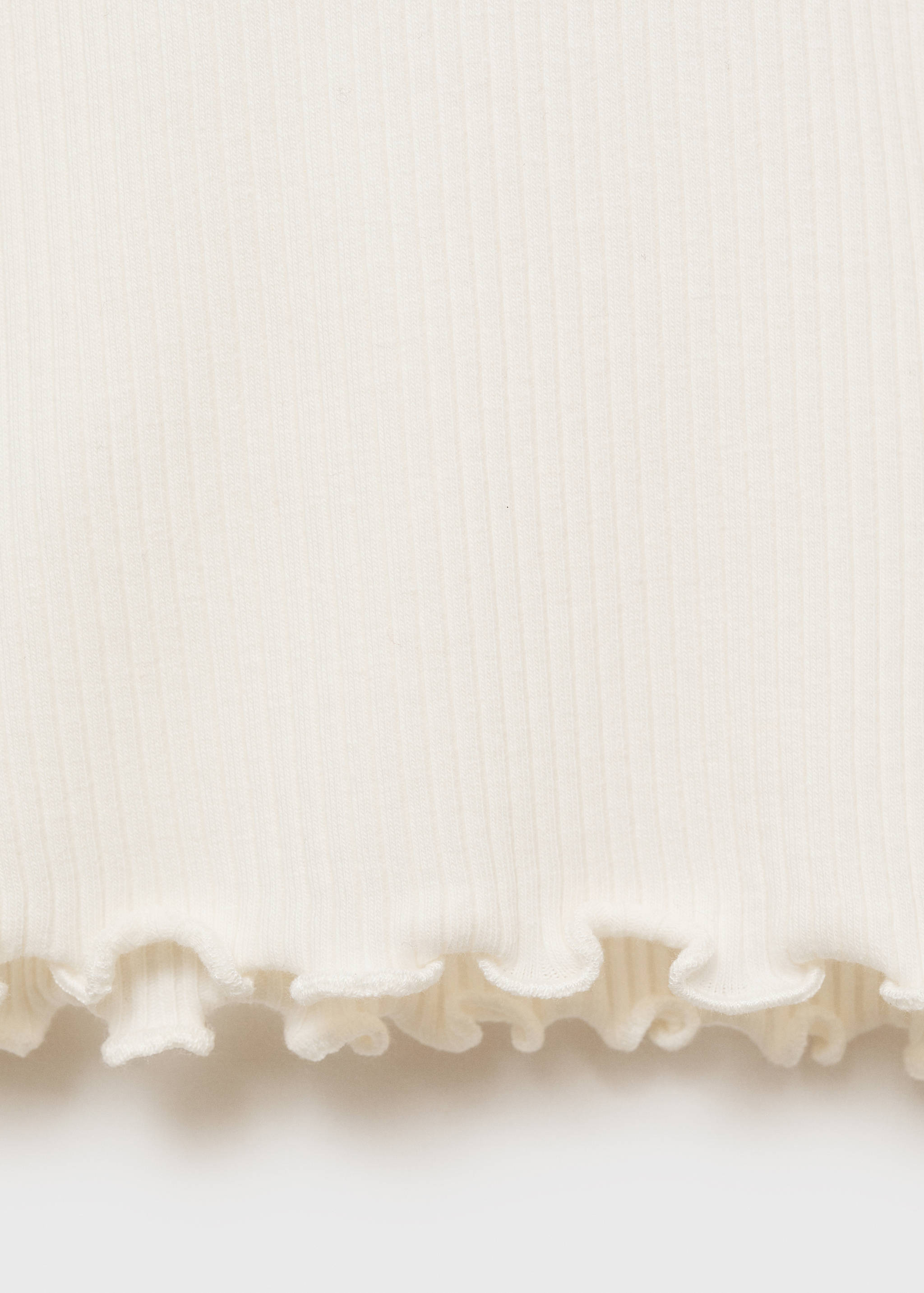 Samarreta canalé coll alt - Detall de l'article 0