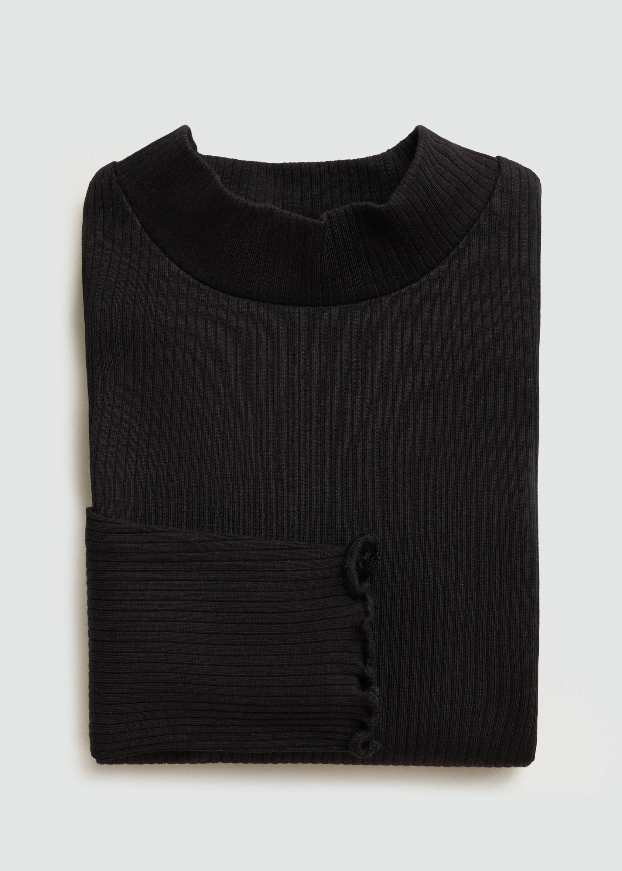 Samarreta canalé coll alt - Detall de l'article 0