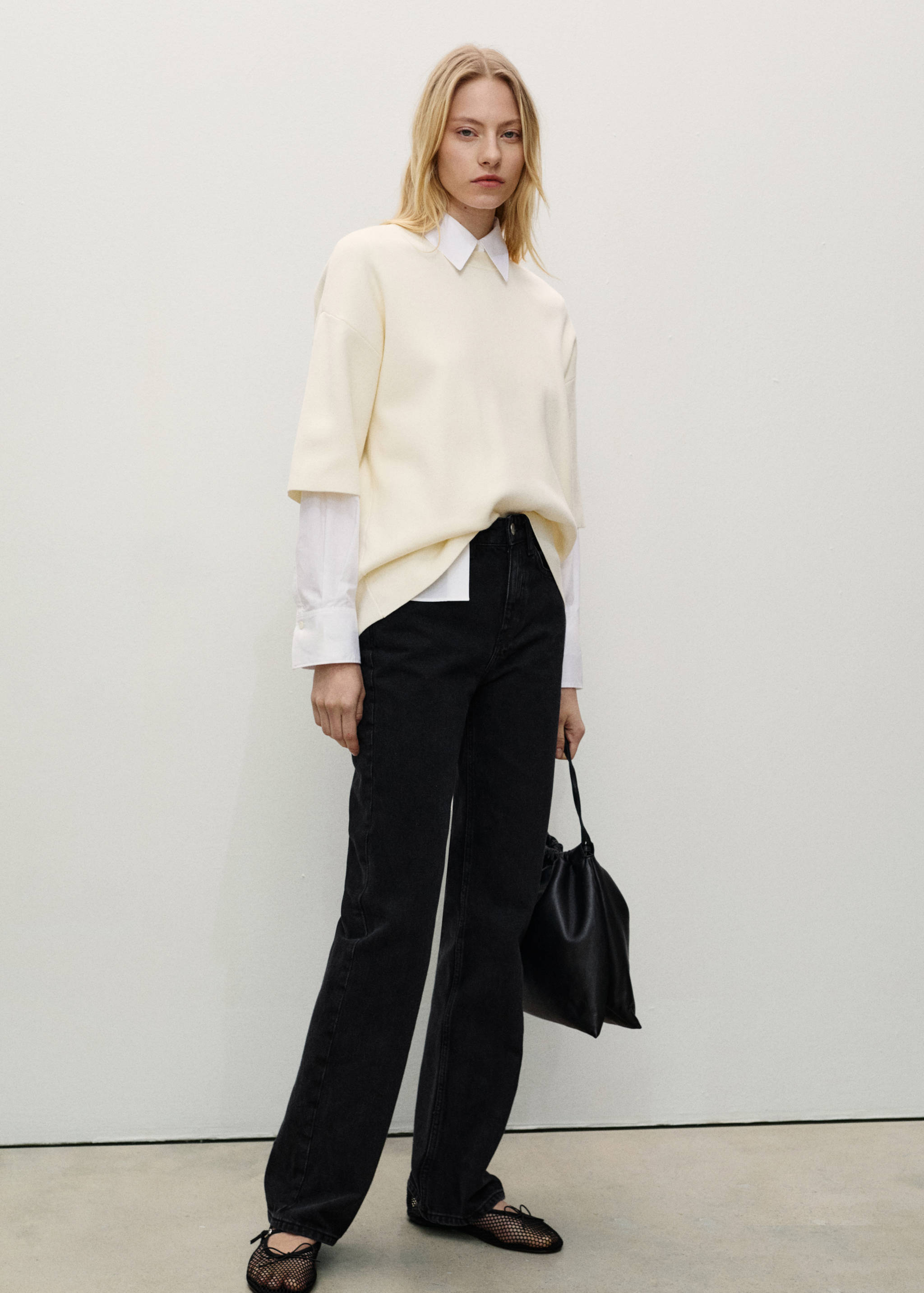 Jeans Matilda rectos tiro medio - Plano general