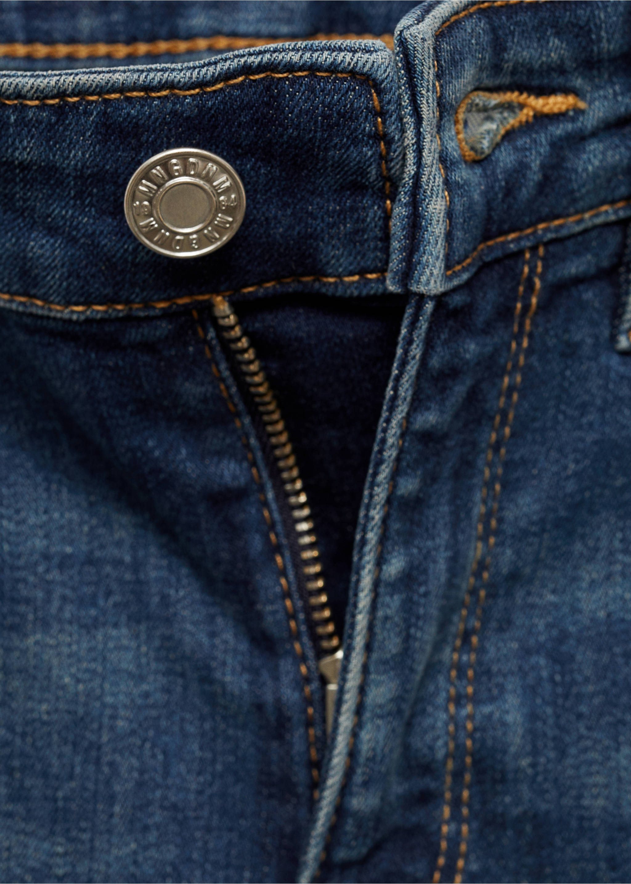 Jeans Pushup skinny tiro bajo - Detalle del artículo 0, Azul oscuro. Ref: 87020455-00.
