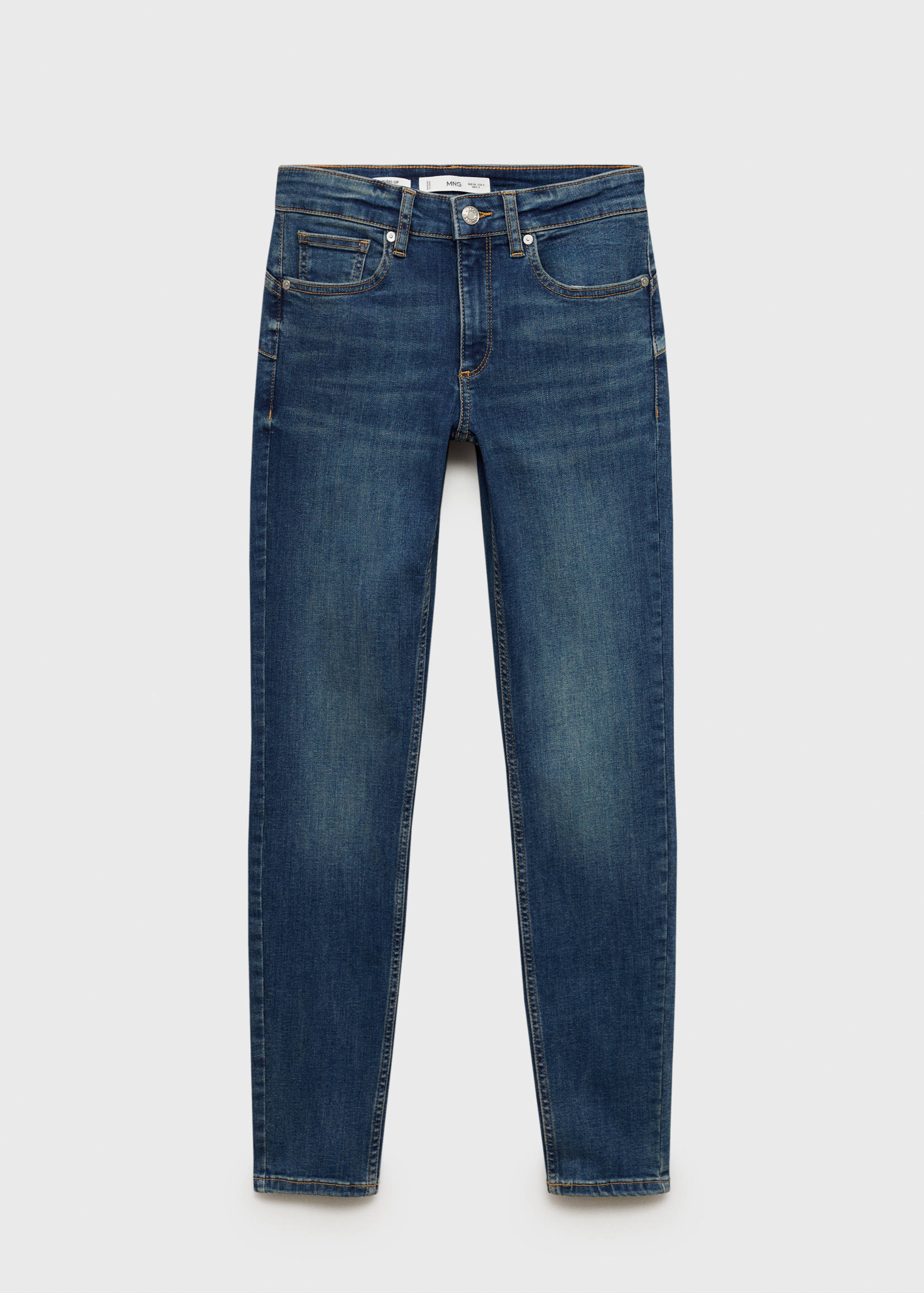 Push-up low-rise skinny jeans - Article without model