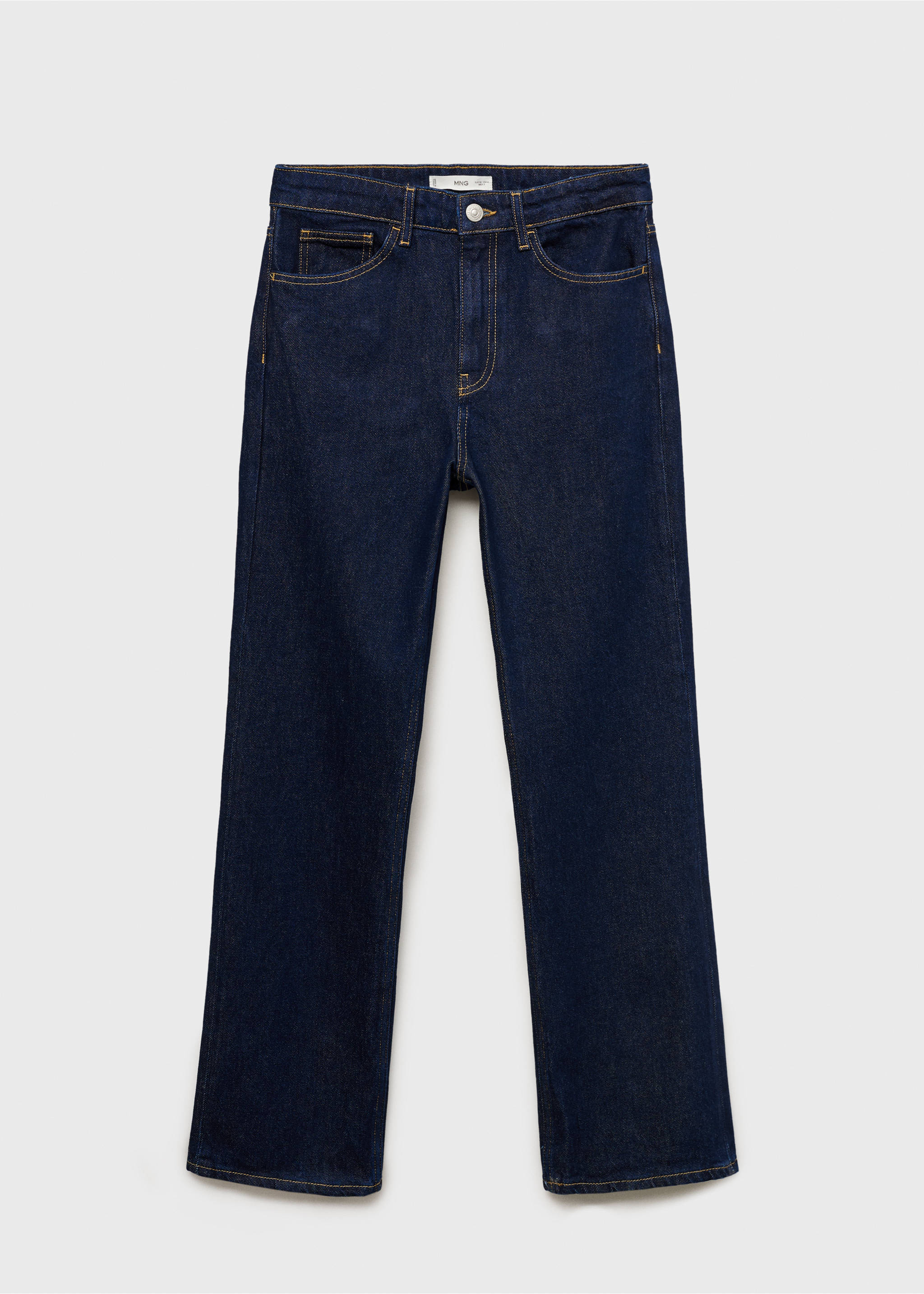 Matilda straight-fit rinse-wash jeans - Article without model, Open Blue. Ref: 87020456-00.