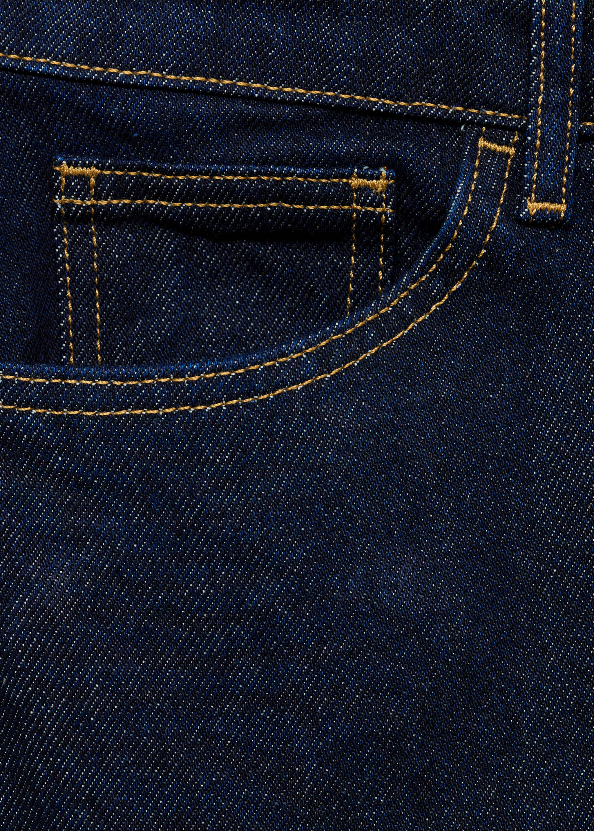 Matilda straight-fit rinse-wash jeans - Details of the article 8, Open Blue. Ref: 87020456-00.