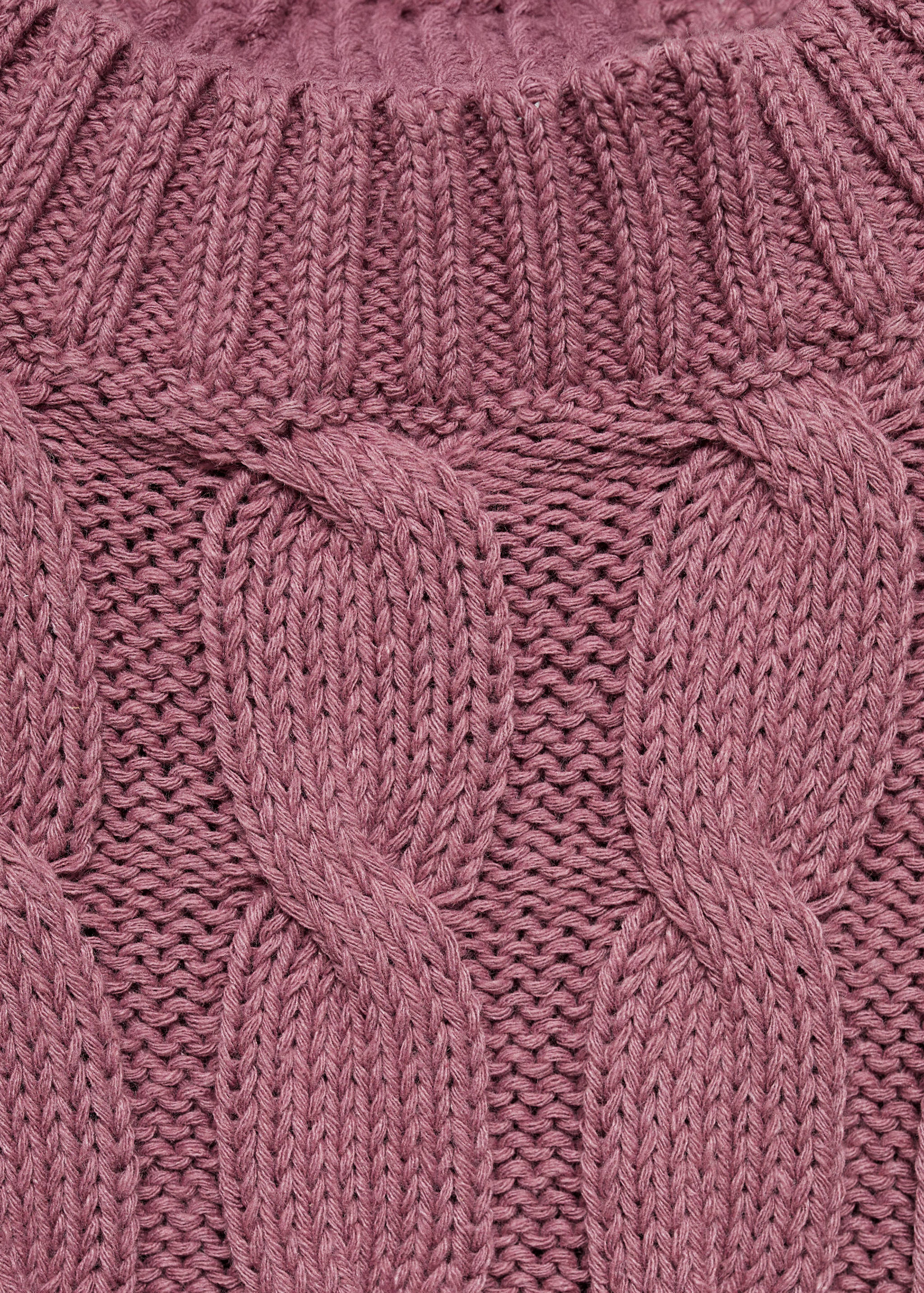 Braided knitted sweater - Details of the article 8