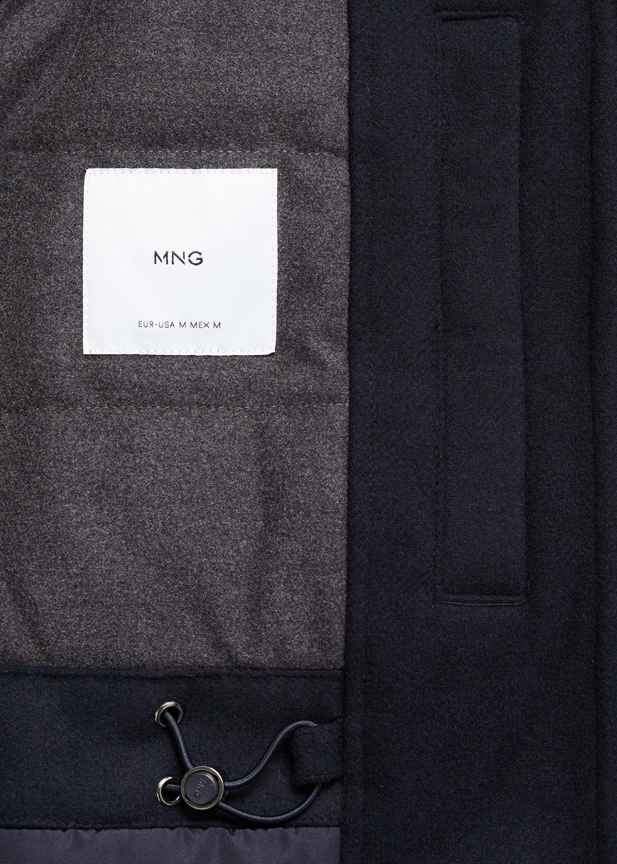 Quilted wool inner coat - Details of the article 0