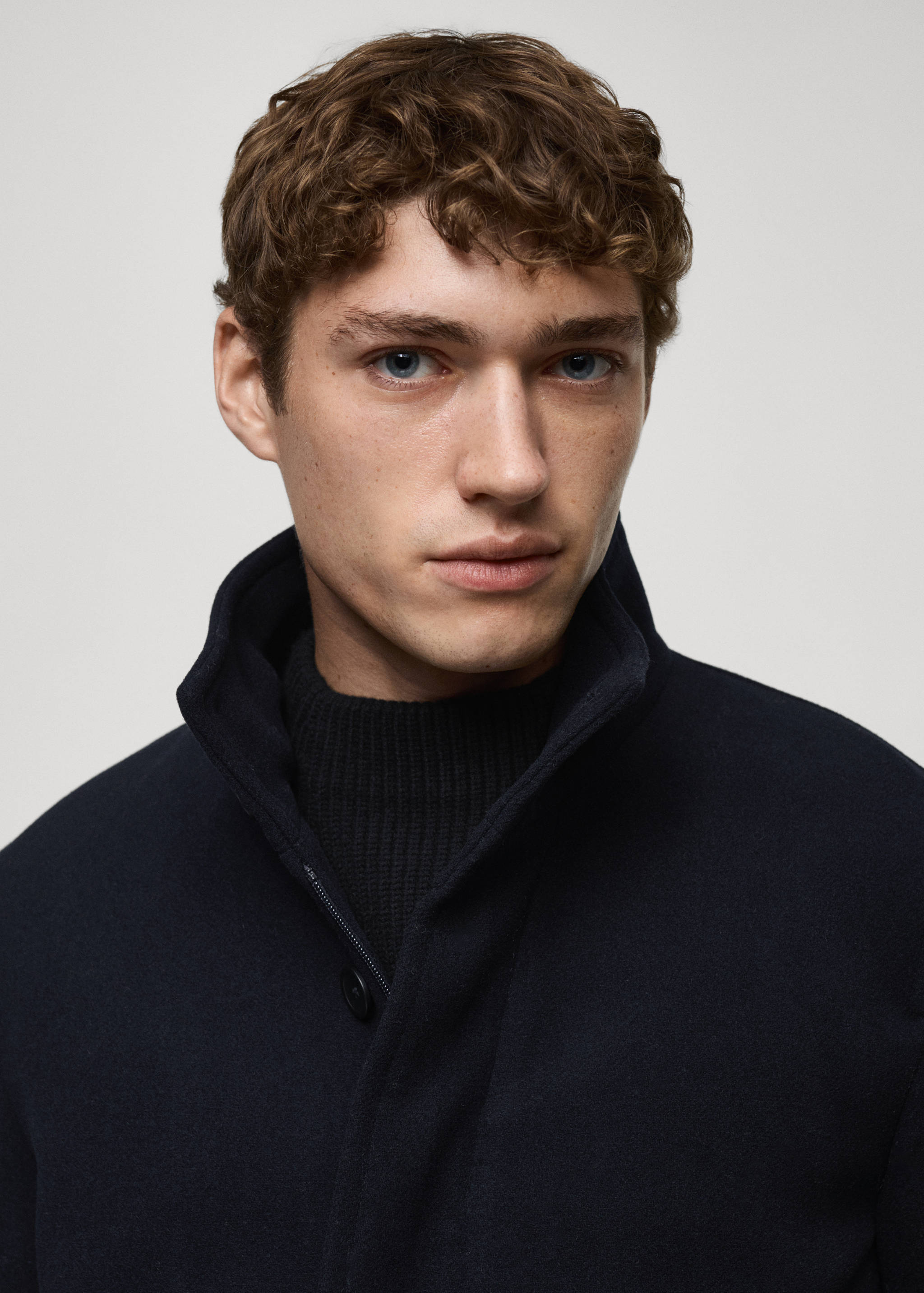 Quilted wool inner coat - Details of the article 1