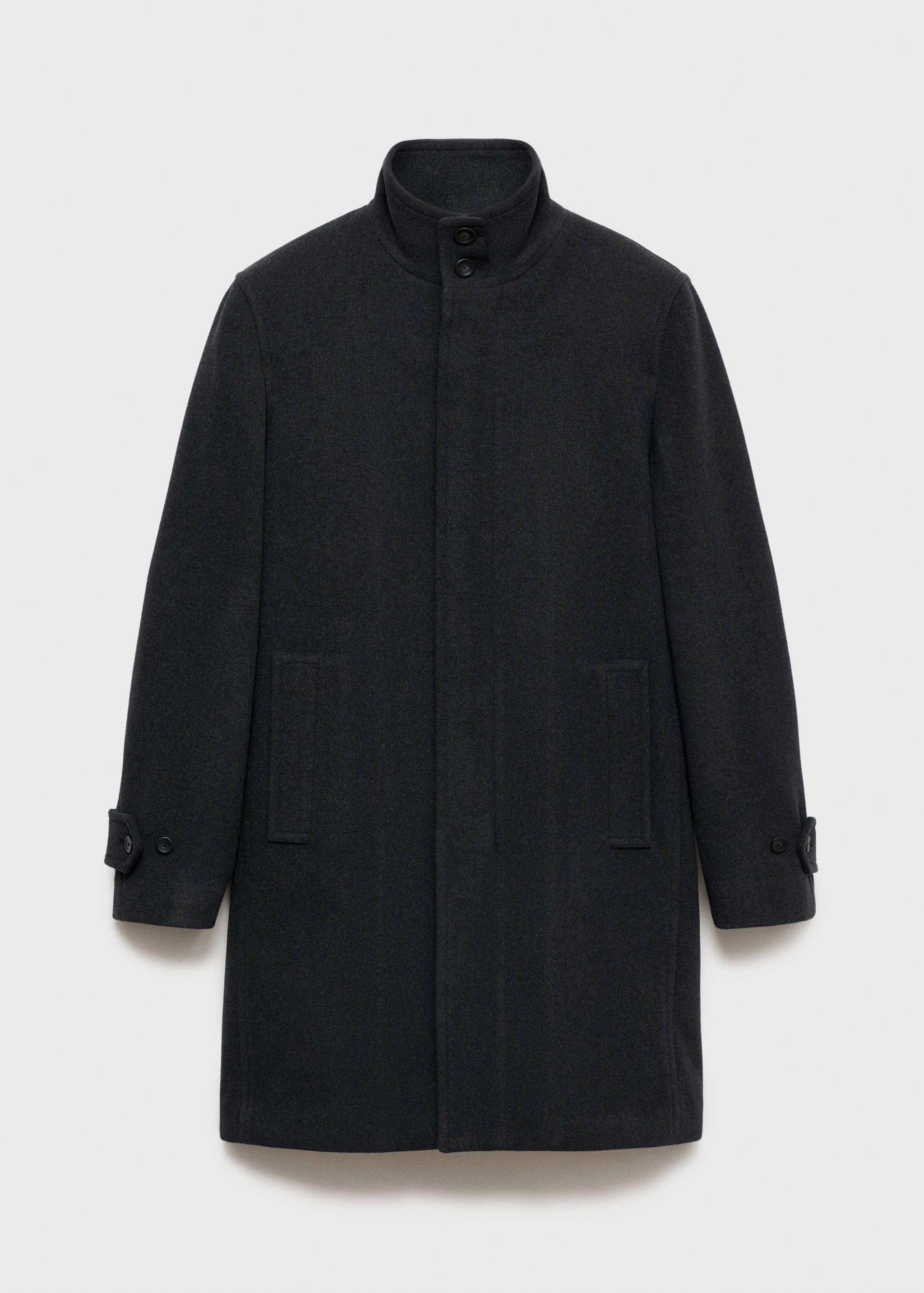 Quilted wool inner coat - Article without model