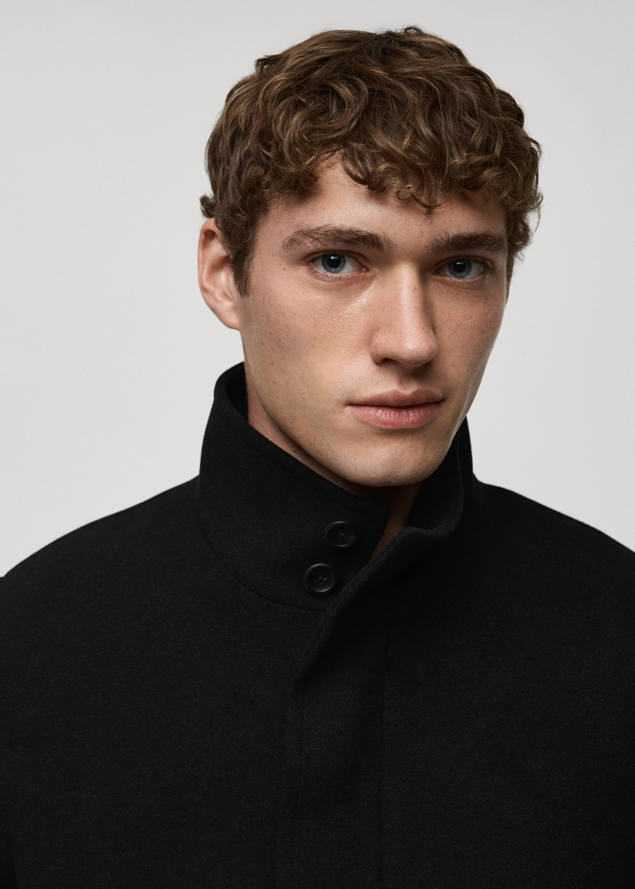 Quilted wool inner coat - Details of the article 1