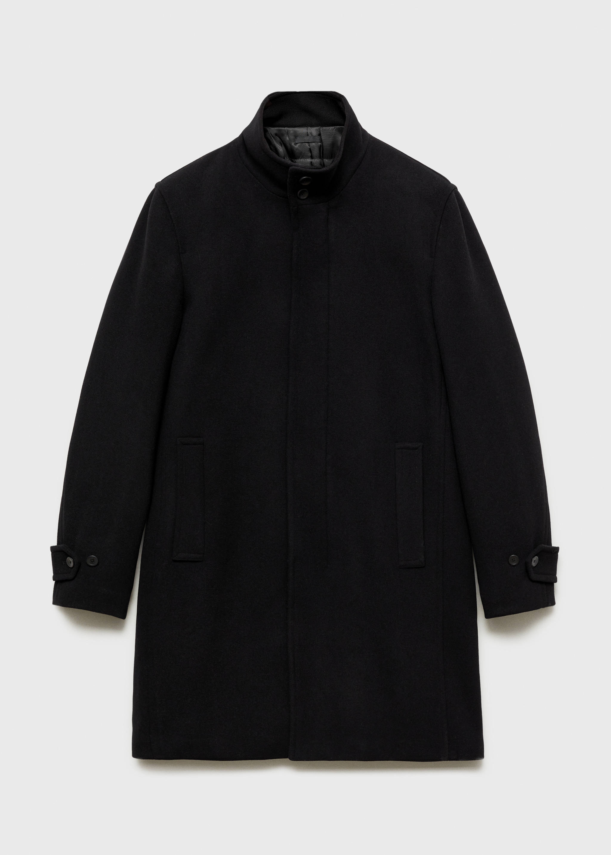 Quilted wool inner coat - Article without model