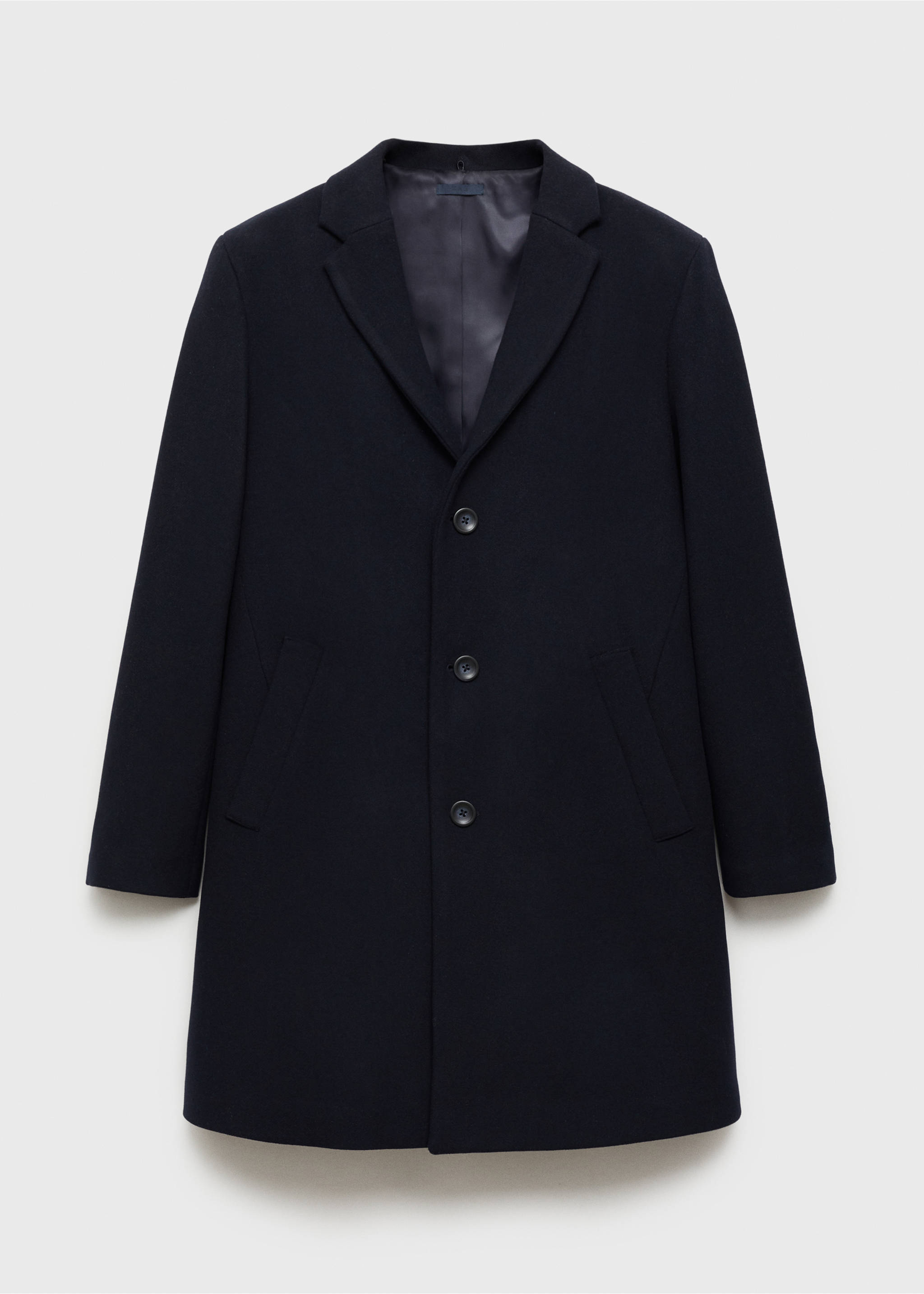 Abric llana coll extraïble - Detall de l'article 8, Blau marí fosc. Ref: 87020582-00.