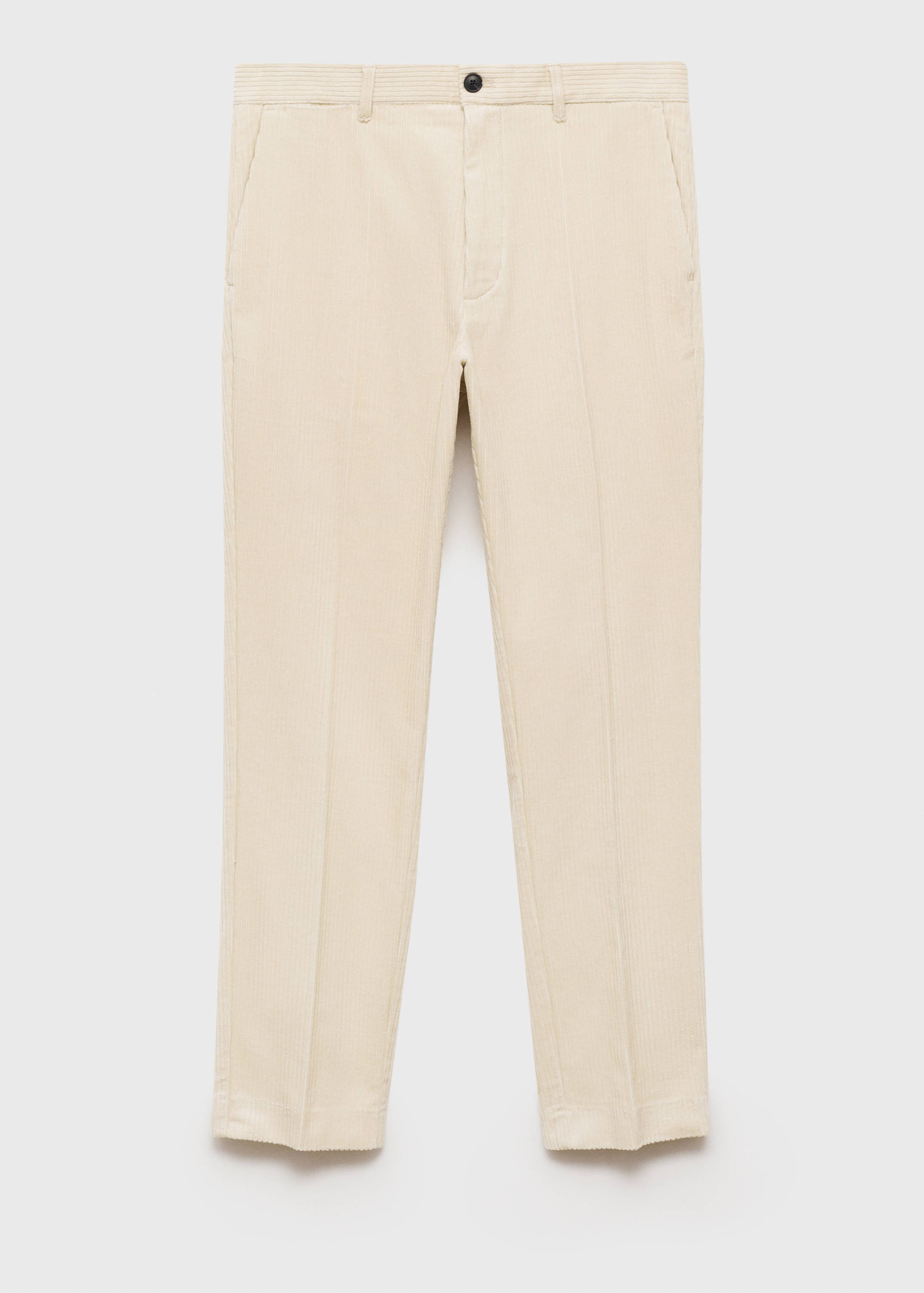 Corduroy regular-fit broek - Artikel zonder model