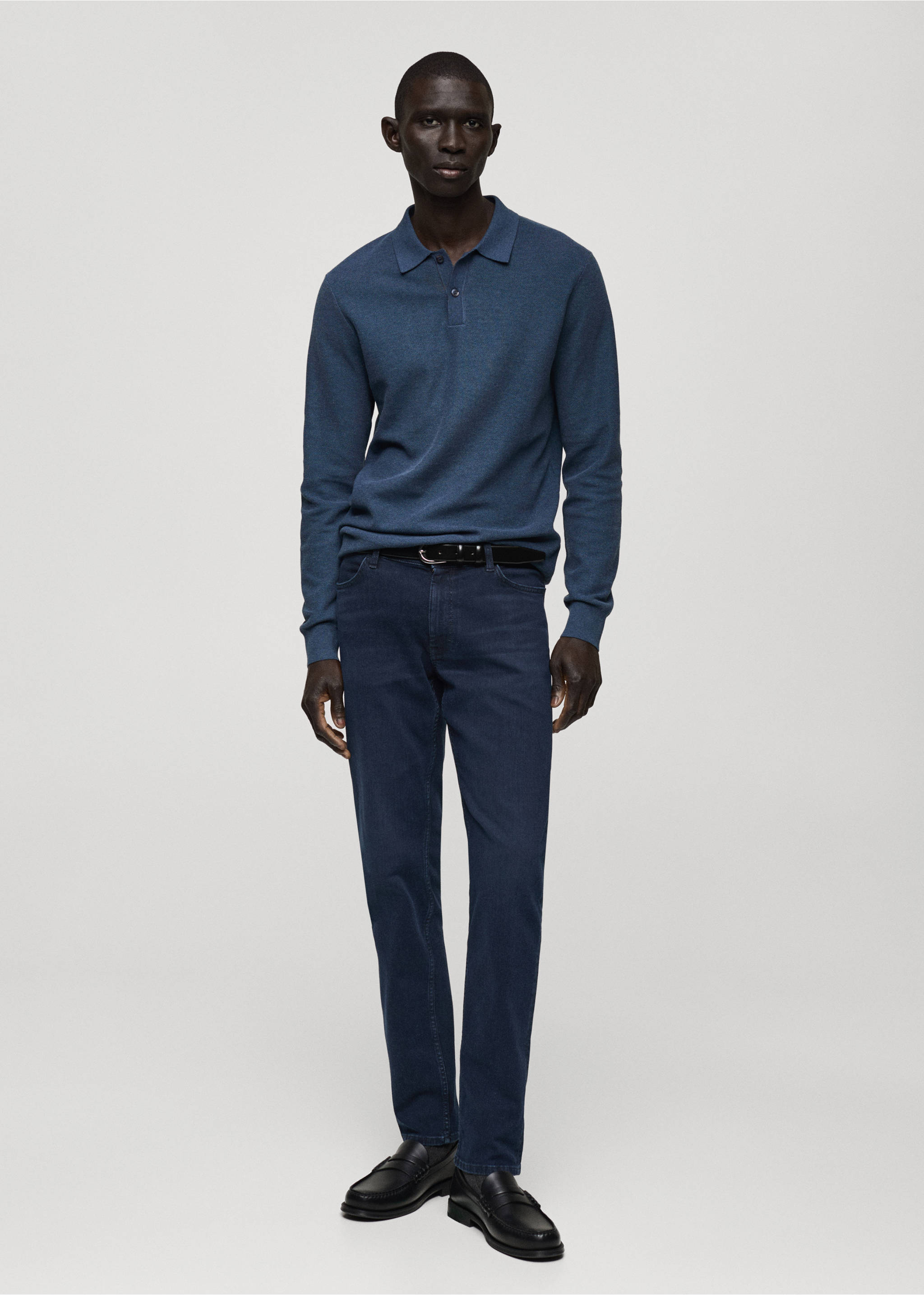 Jeans Patrick slim fit Ultra Soft Touch - Plano general, Azul oscuro intenso. Ref: 87020593-00.