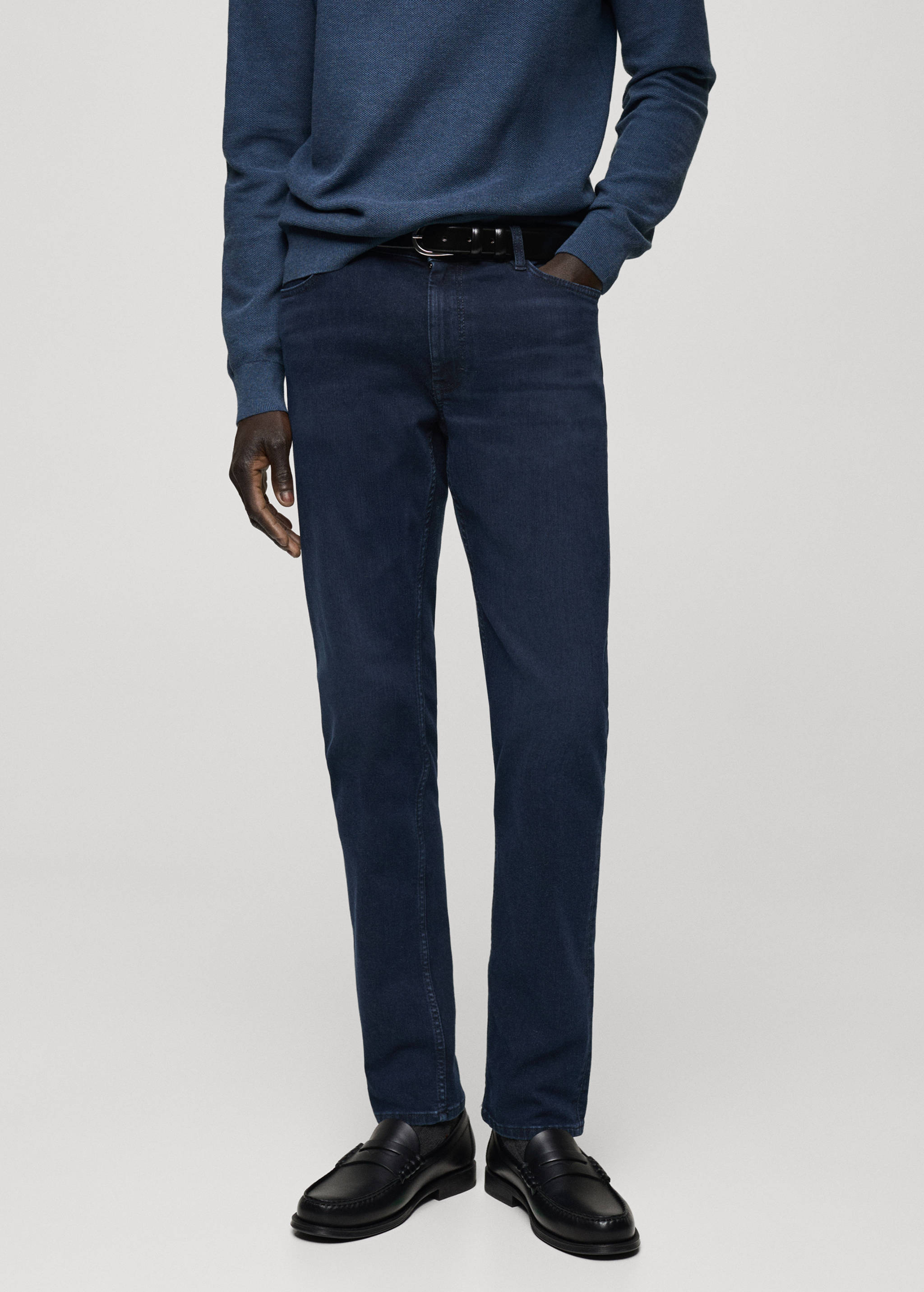 Jean Patrick slim fit Ultra Soft Touch - Plan moyen