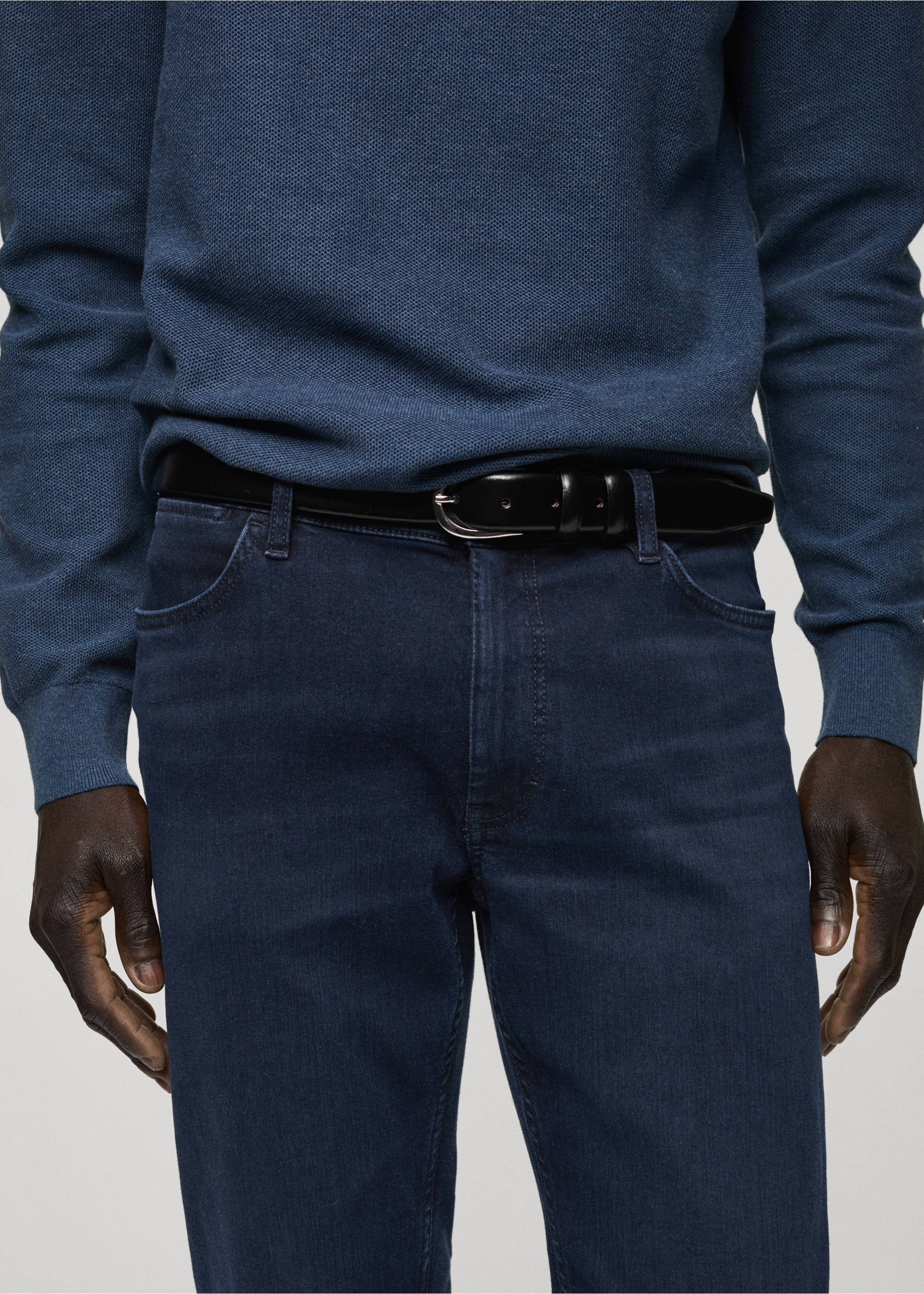 Jeans Patrick slim fit Ultra Soft Touch - Detalle del artículo 1, Azul oscuro intenso. Ref: 87020593-00.