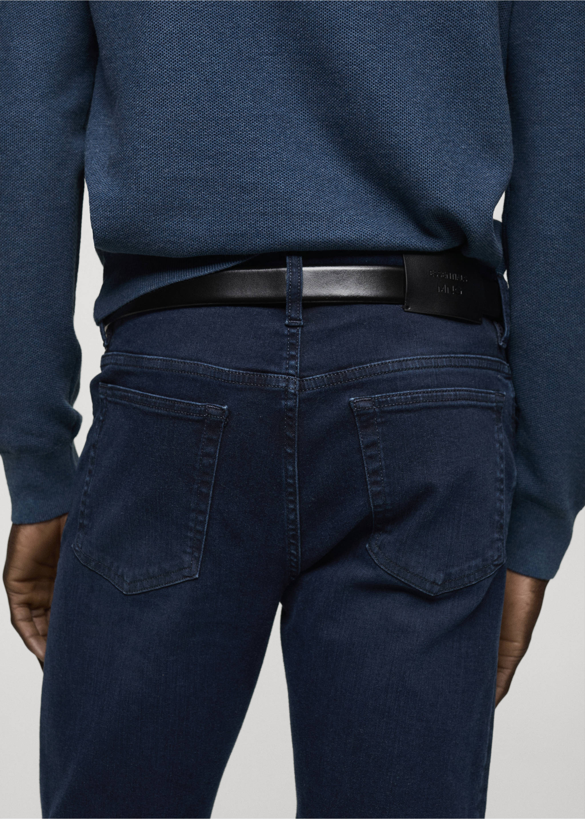 Jeans Patrick slim fit Ultra Soft Touch - Detalle del artículo 6, Azul oscuro intenso. Ref: 87020593-00.