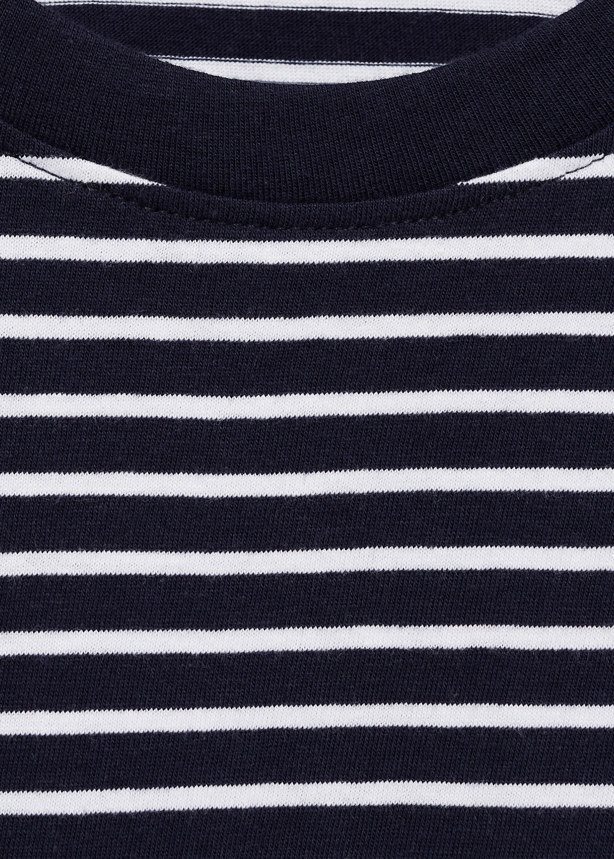 Striped cotton T-shirt - Details of the article 8
