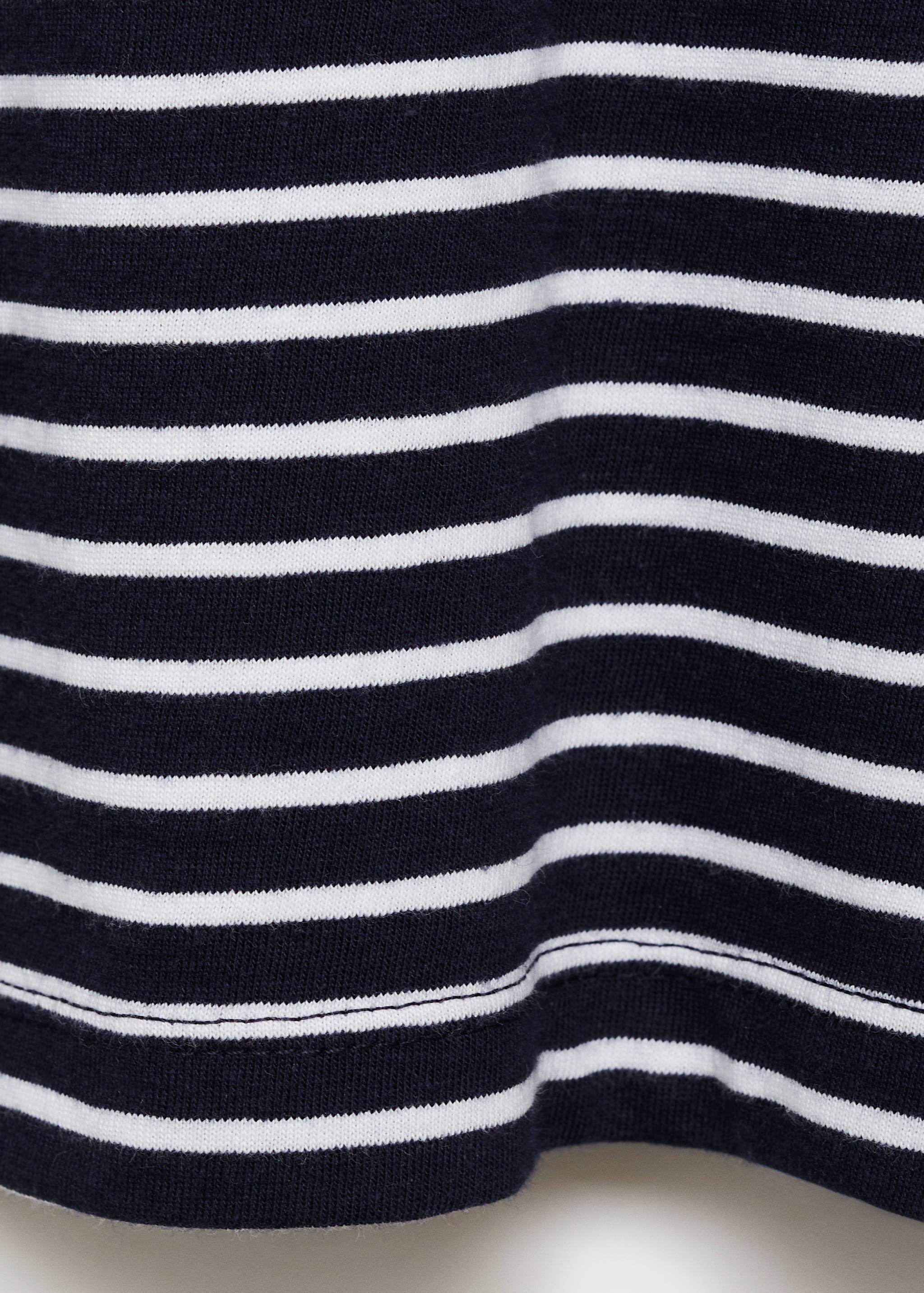 Striped cotton T-shirt - Details of the article 0