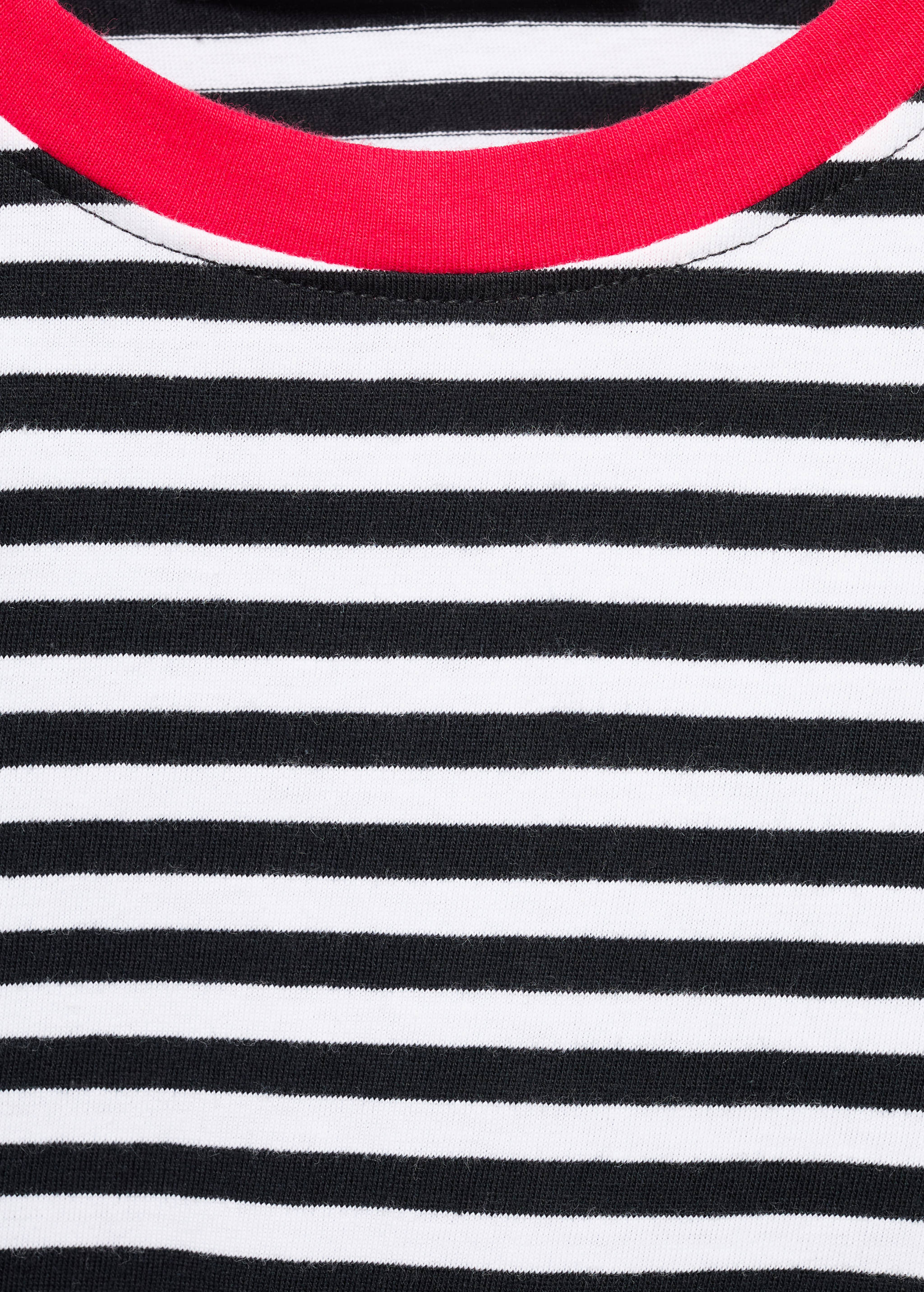 Striped cotton T-shirt - Details of the article 8