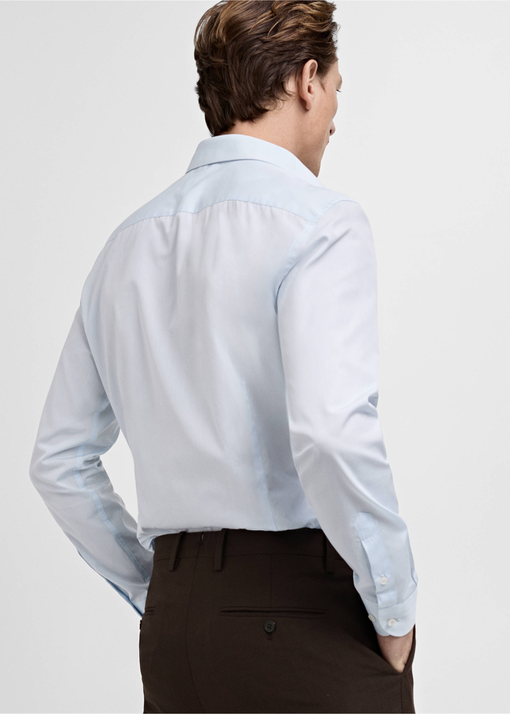 Shirt italia - Reverse of the article, Sky Blue. Ref: 87020616-00.