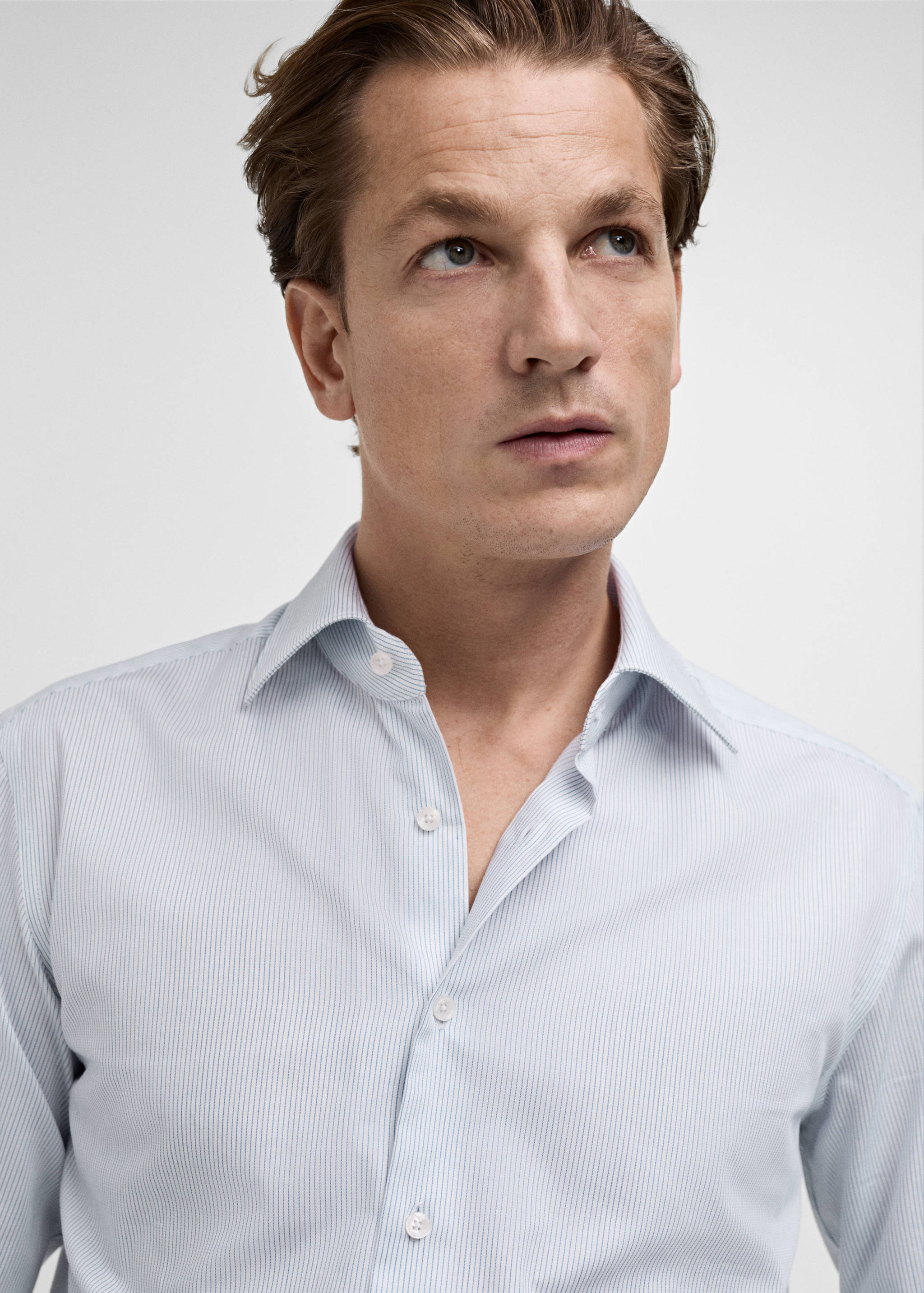 Camisa vestit 100% cotó ratlles - Detall de l'article 1