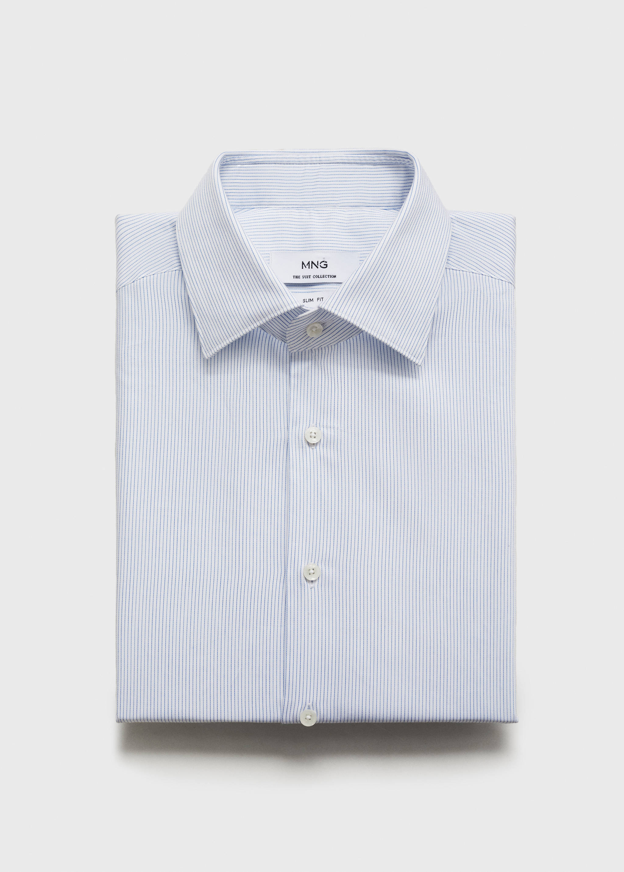 Camisa vestit 100% cotó ratlles - Detall de l'article 8