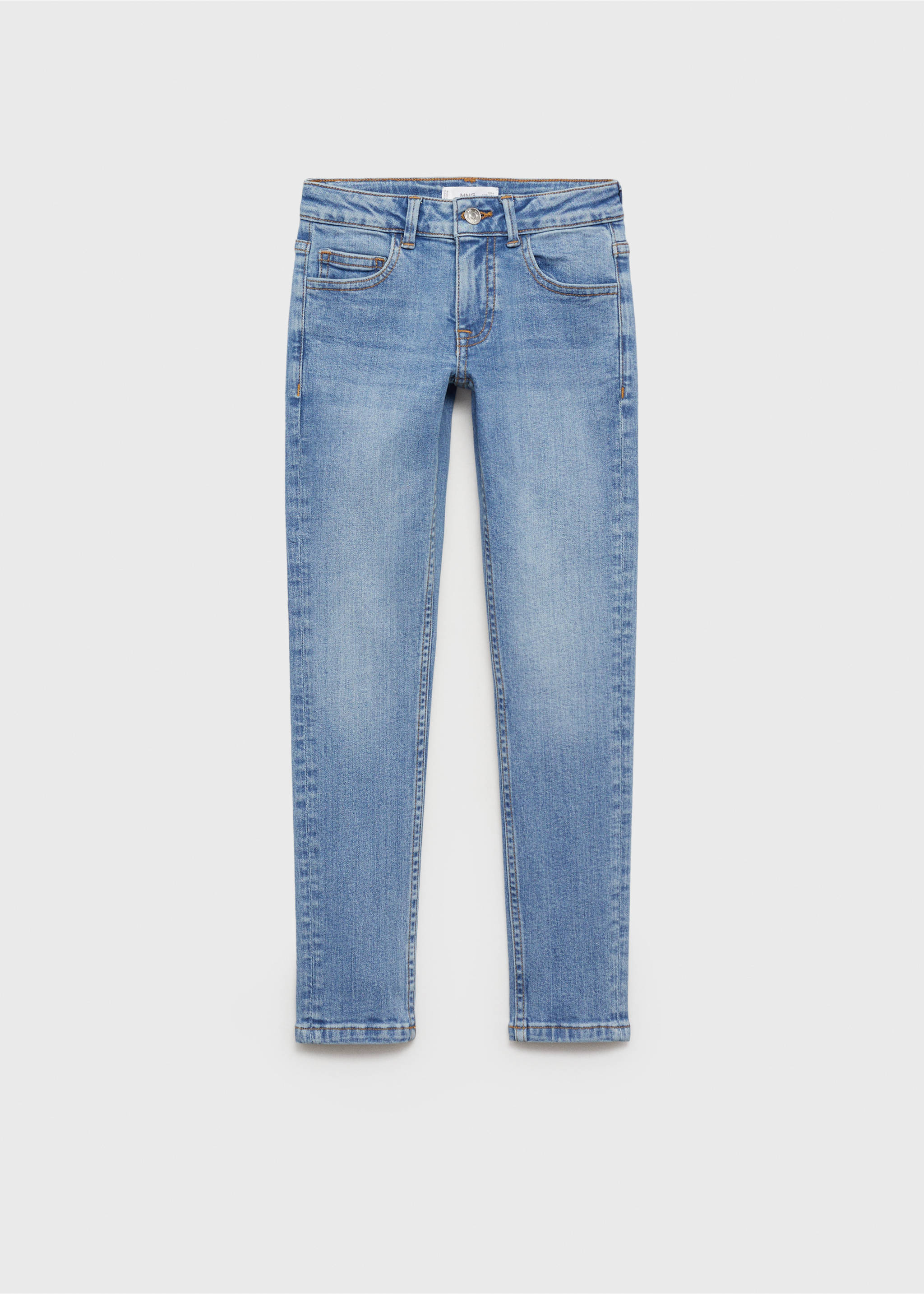 Skinny jeans - Artikel zonder model, Middenblauw. Ref: 87020627-00.