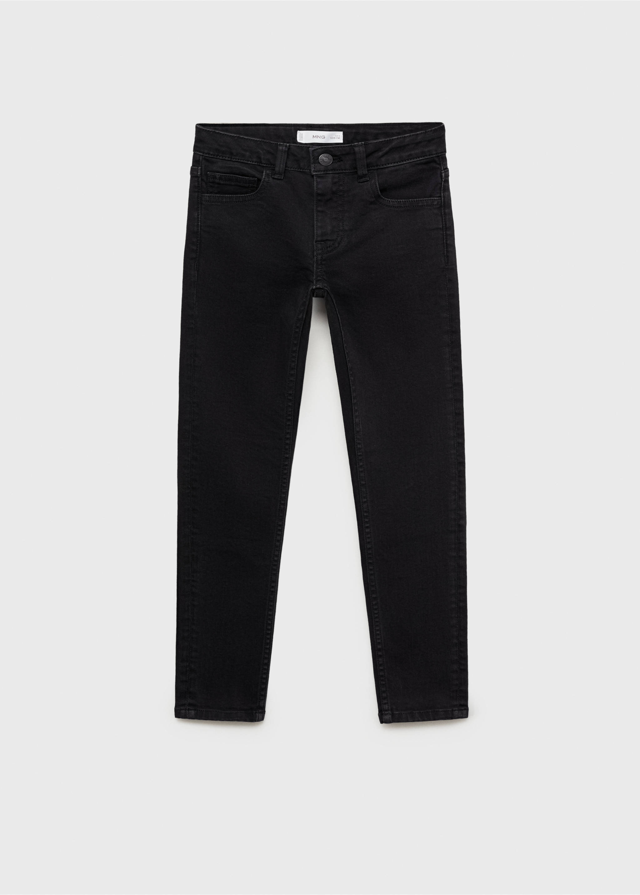 Jeans skinny - Artículo sin modelo, Denim negro. Ref: 87020627-00.