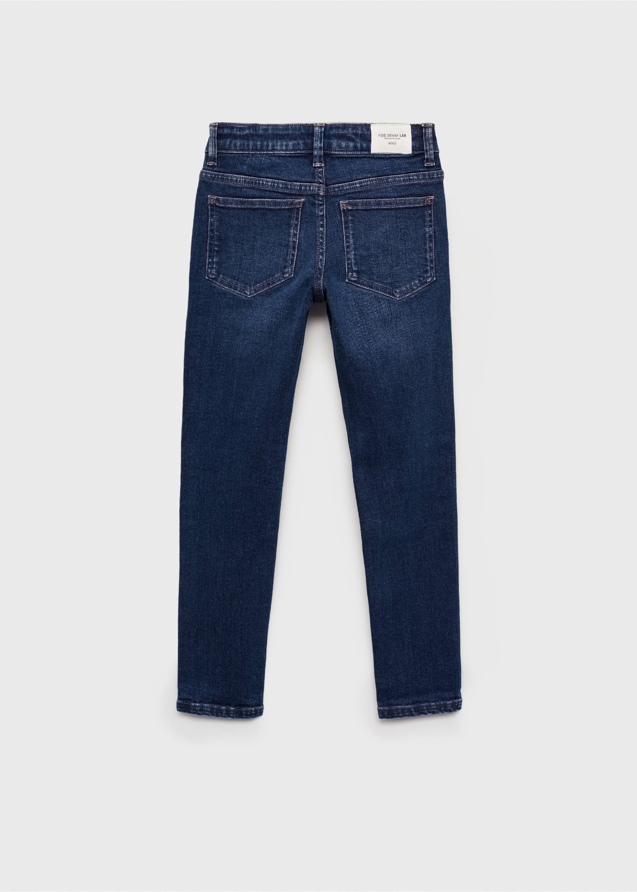 Skinny jeans - Reverse of the article, Dark Blue. Ref: 87020627-00.
