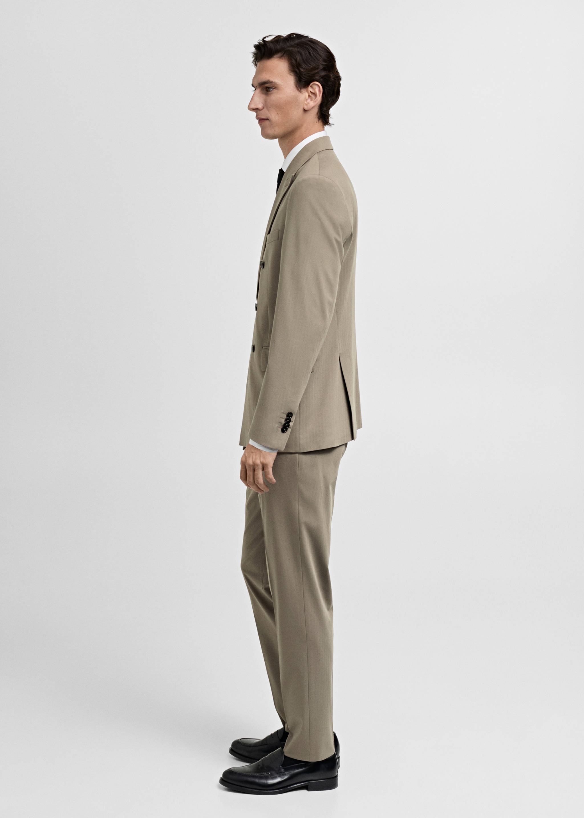 Monaco slim-fit suit trousers - Details of the article 6
