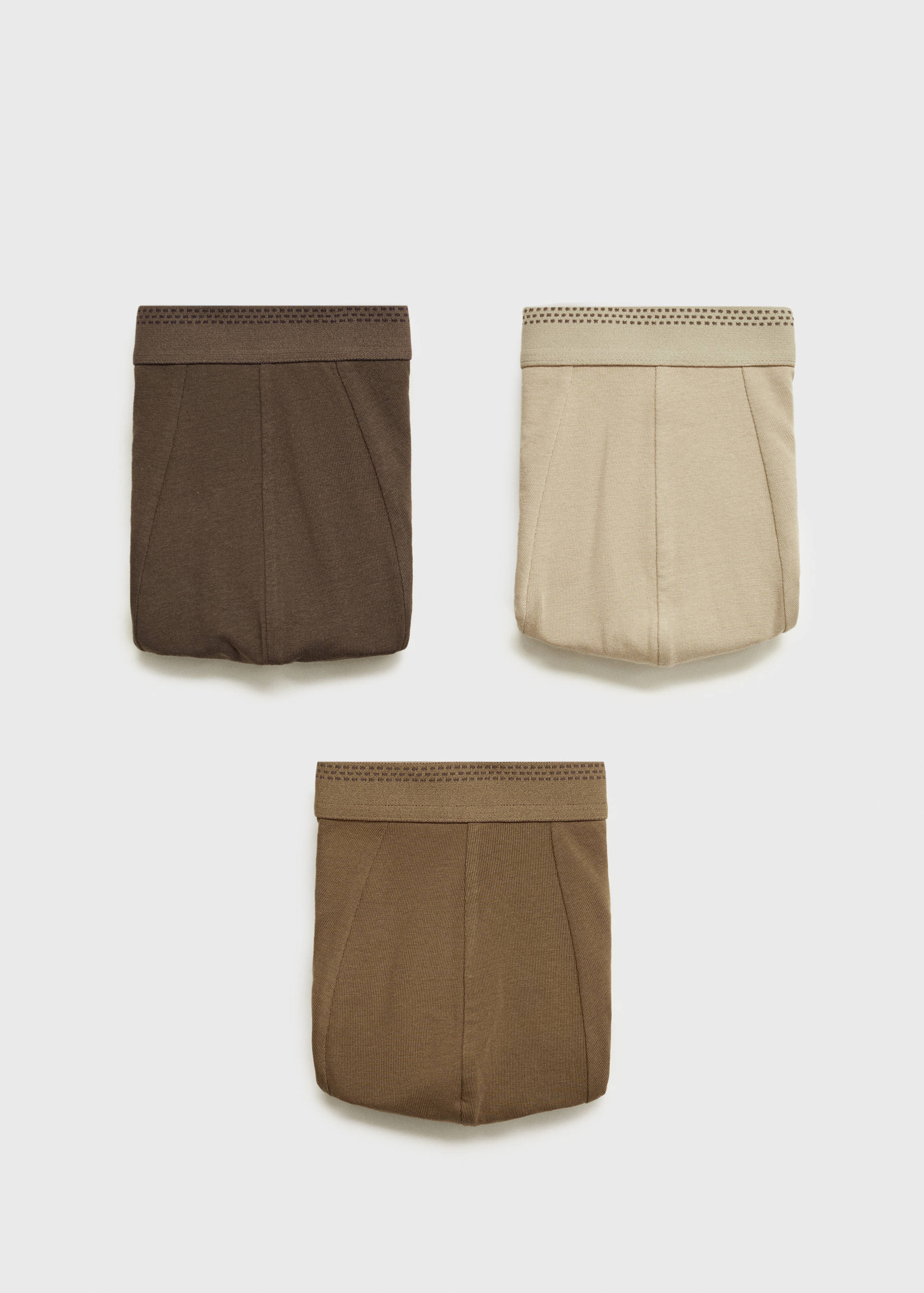 Pack of 3 cotton boxers - Article without model