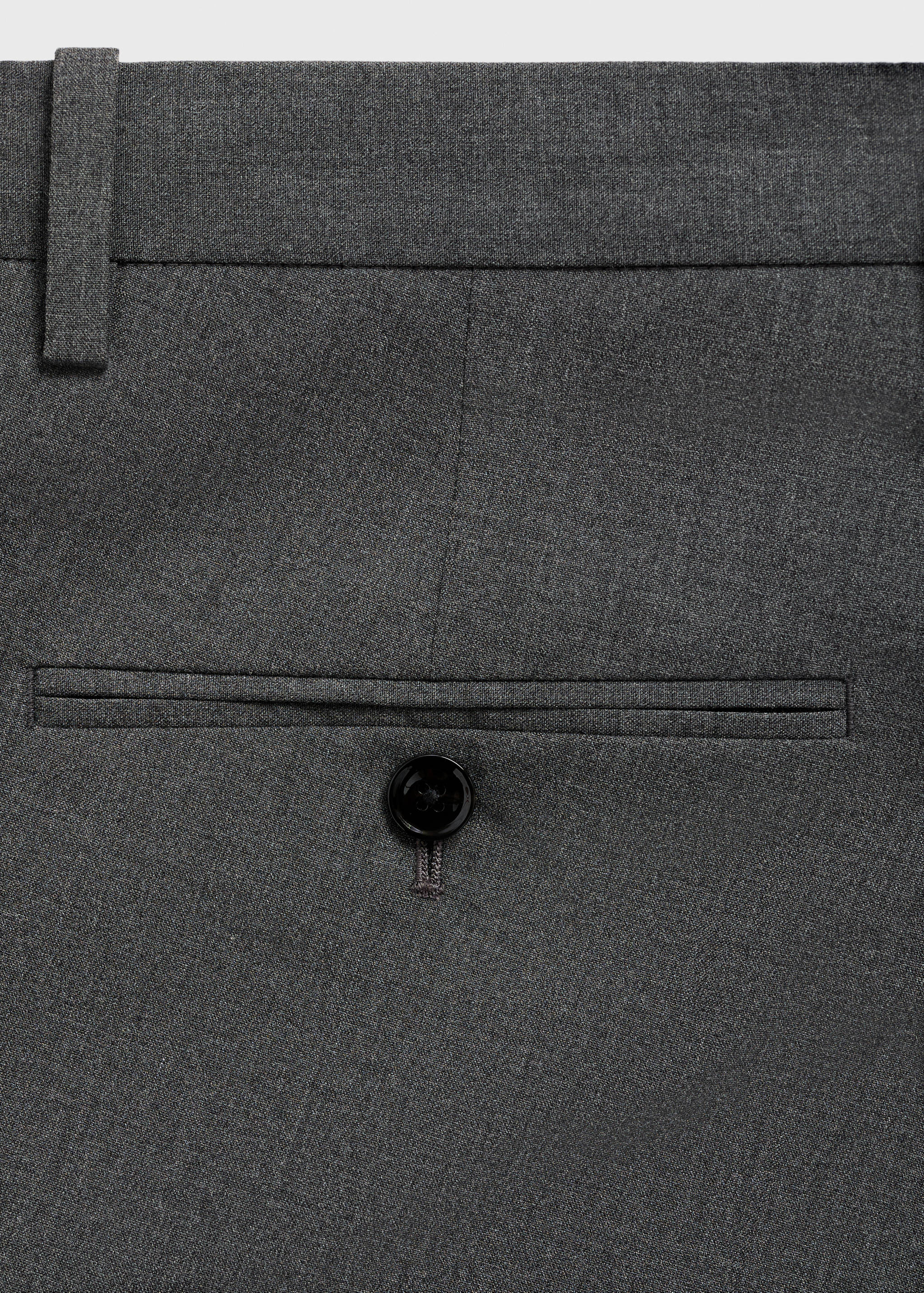 Monaco slim-fit suit trousers - Details of the article 0