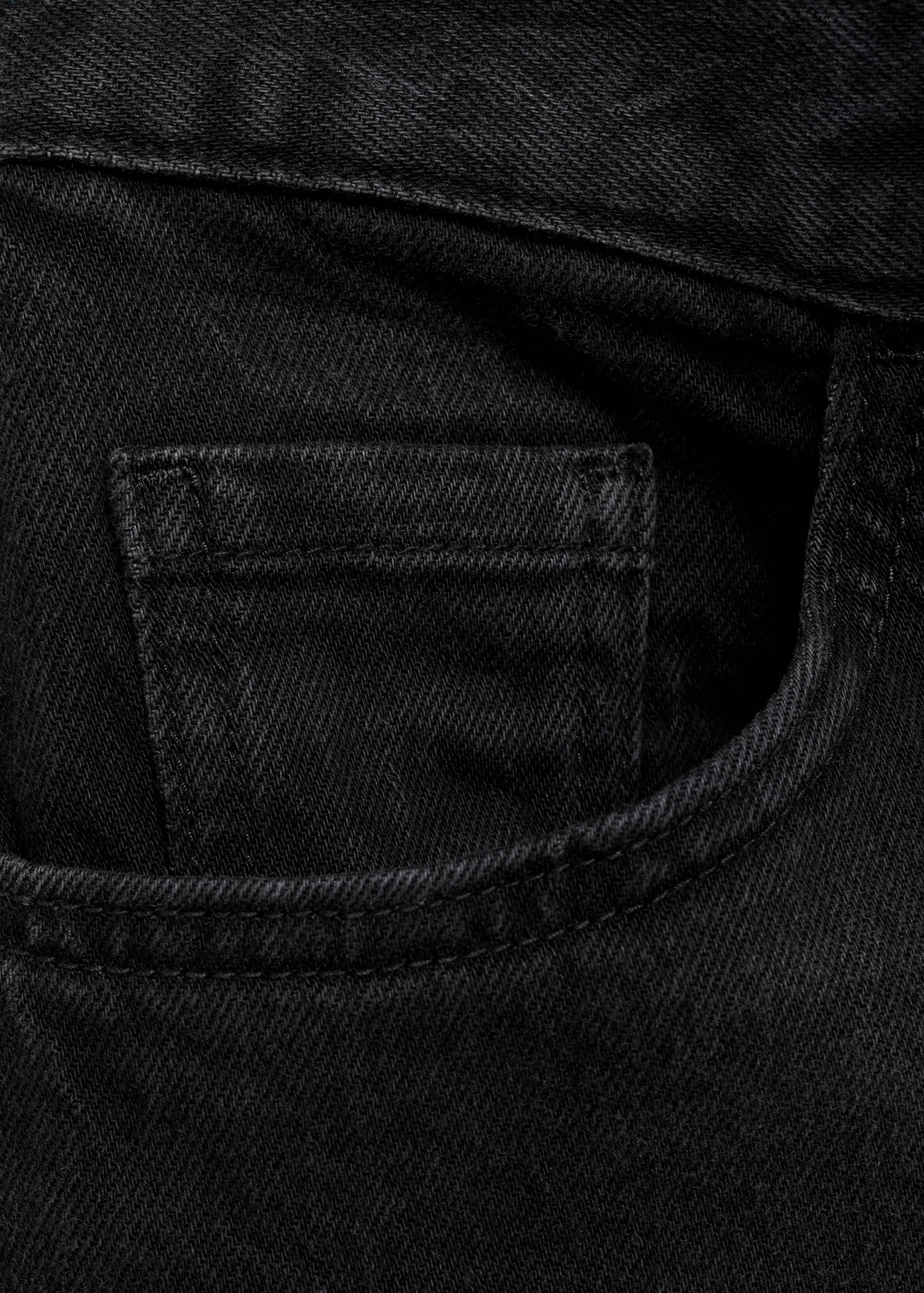 High-waisted wideleg jeans - Details of the article 8