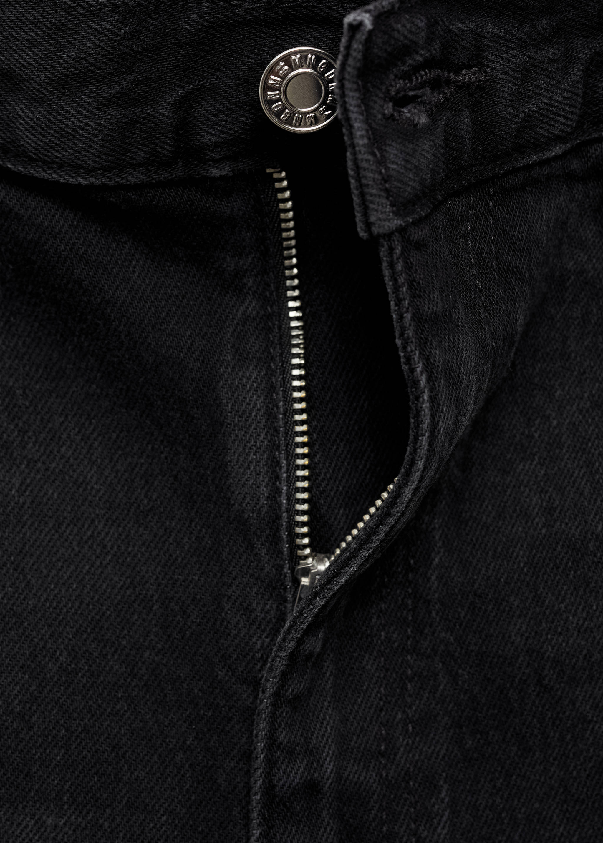 High-waisted wideleg jeans - Details of the article 0