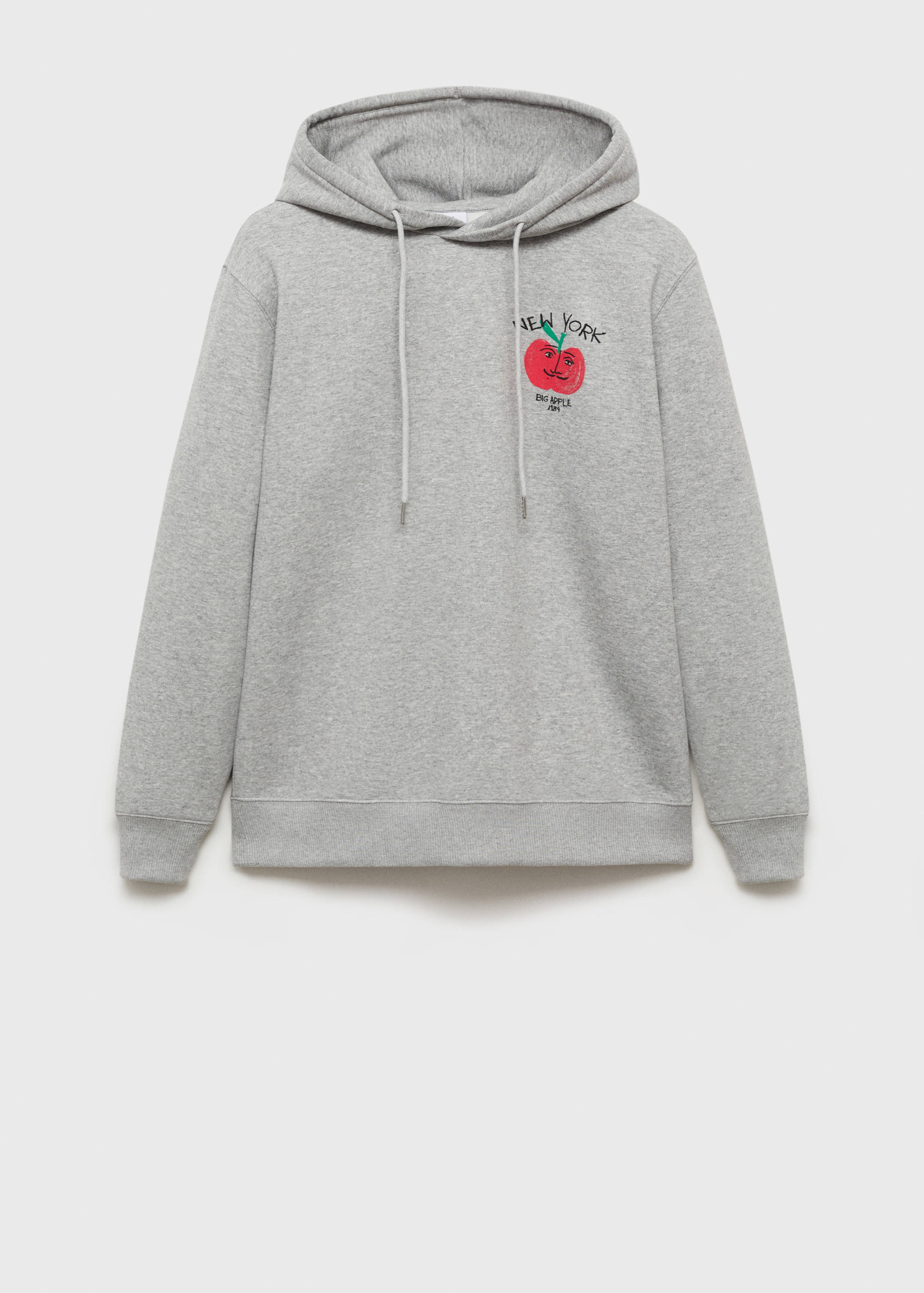 Hoodie med grafiskt tryck - Artikel utan modell