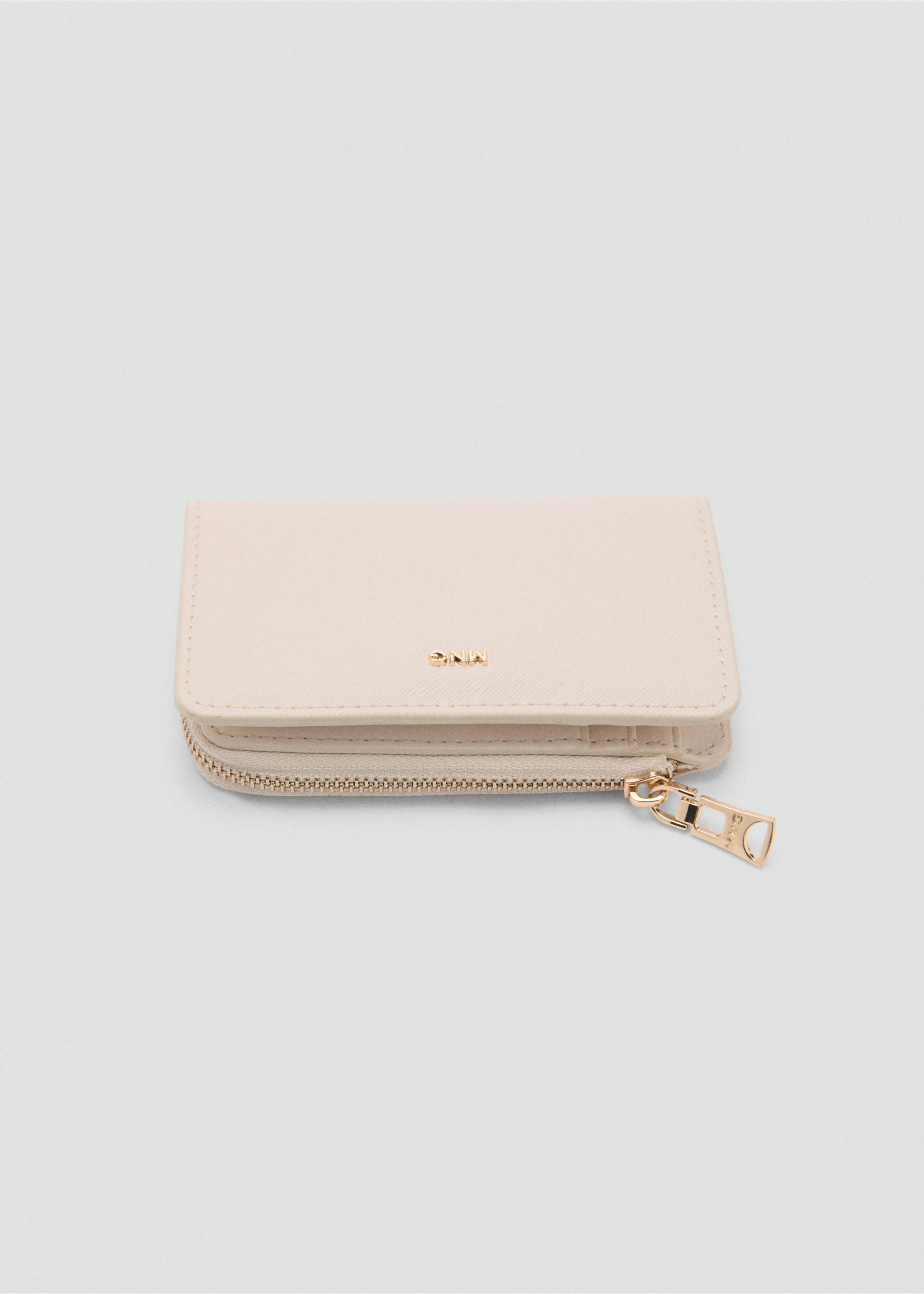 Faux-leather wallet - Medium plane, Off White. Ref: 87020649-00.