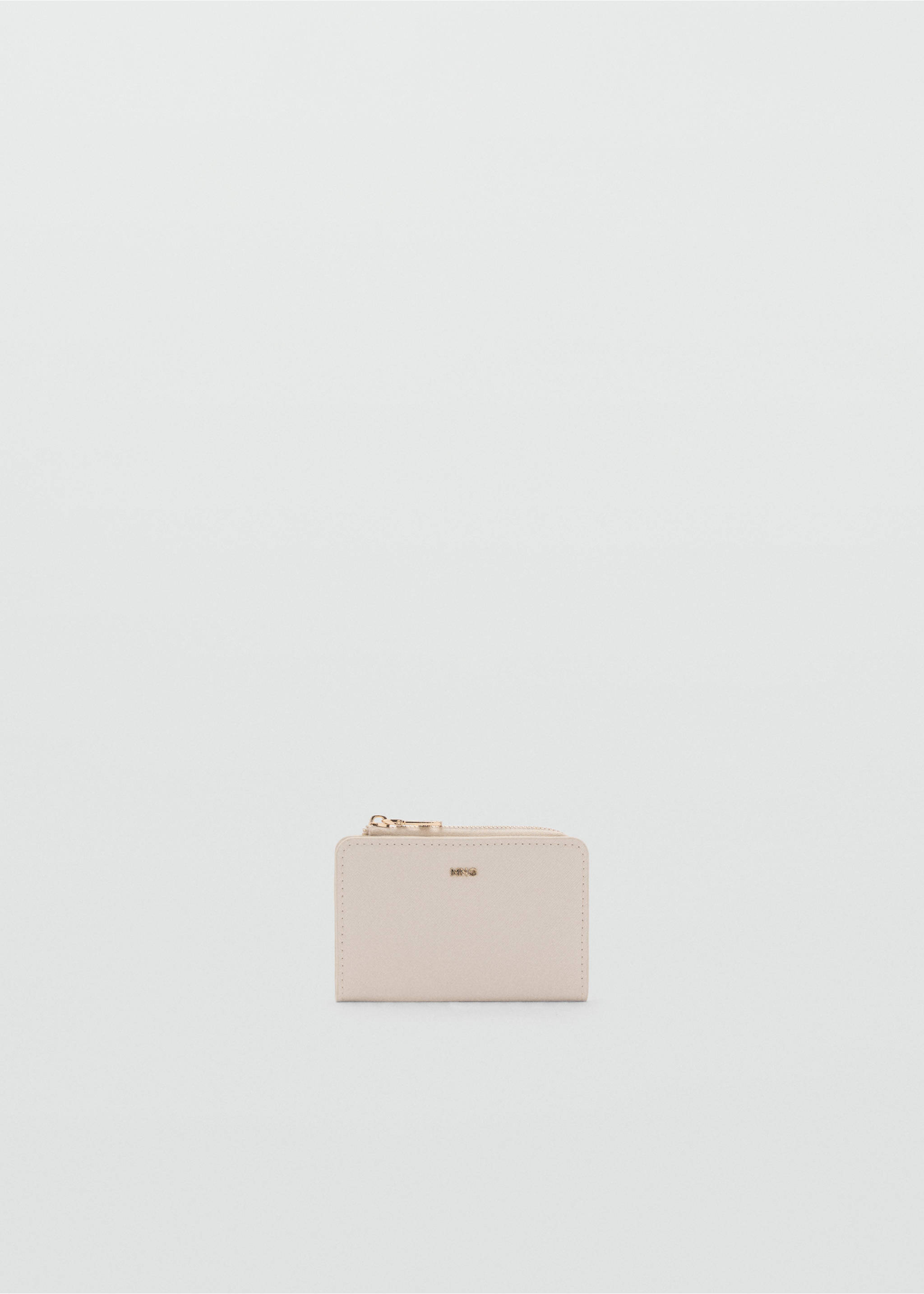 Faux-leather wallet - Article without model, Off White. Ref: 87020649-00.