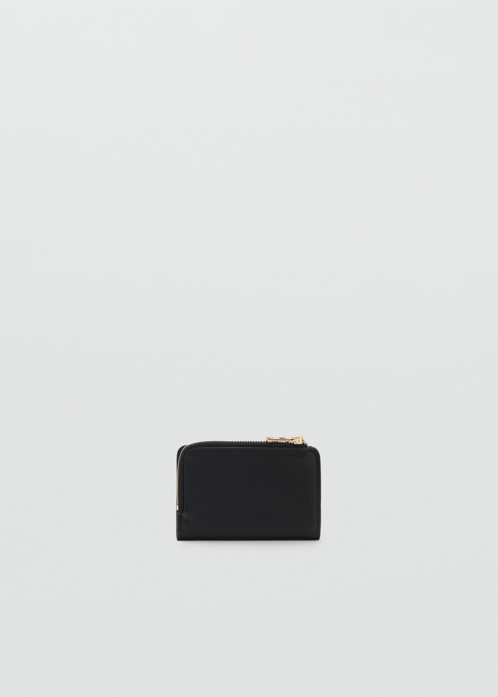 Faux-leather wallet - Medium plane