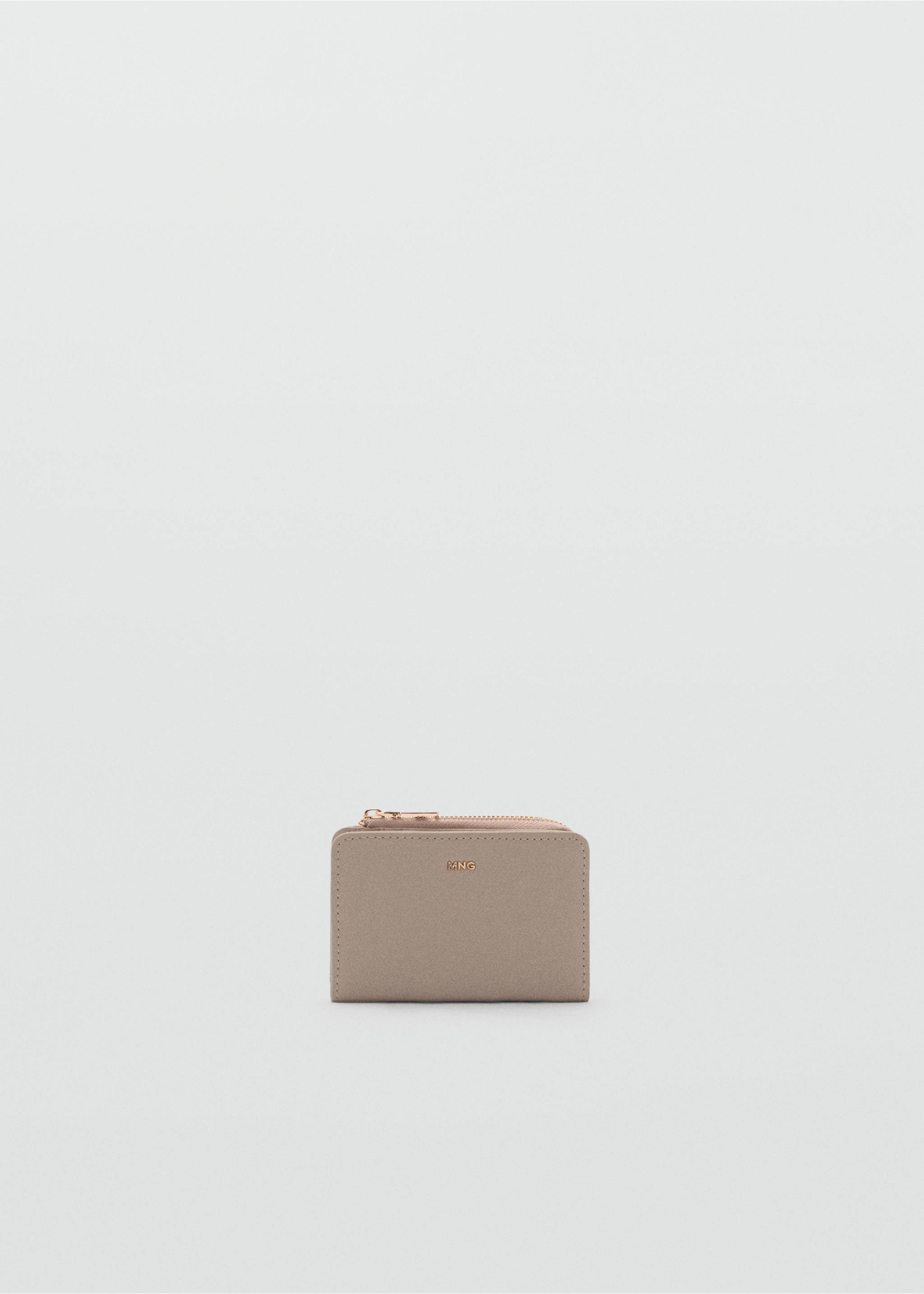 Faux-leather wallet - Article without model, Light/Pastel Brown. Ref: 87020649-00.