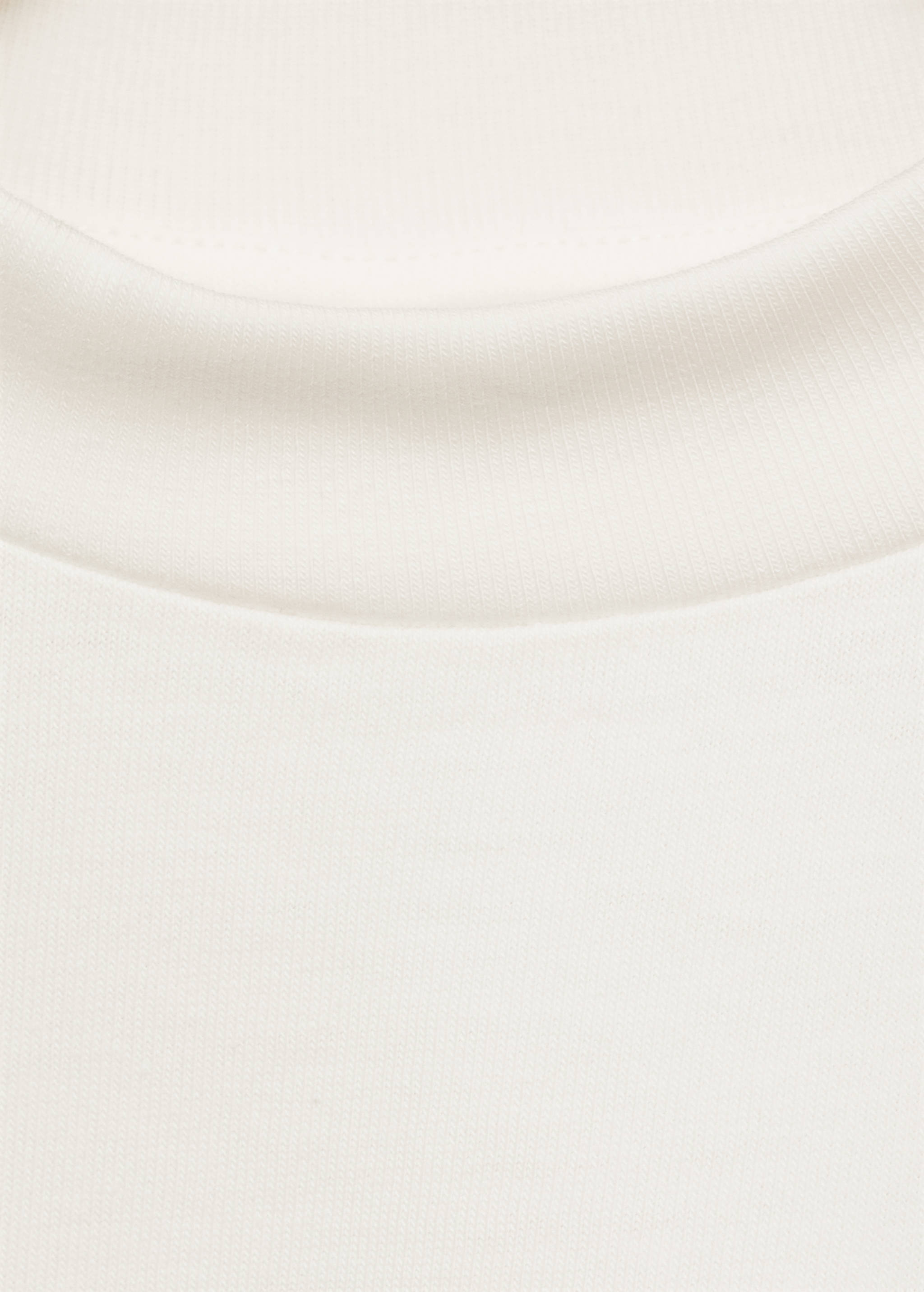 Plain cotton t-shirt - Details of the article 8