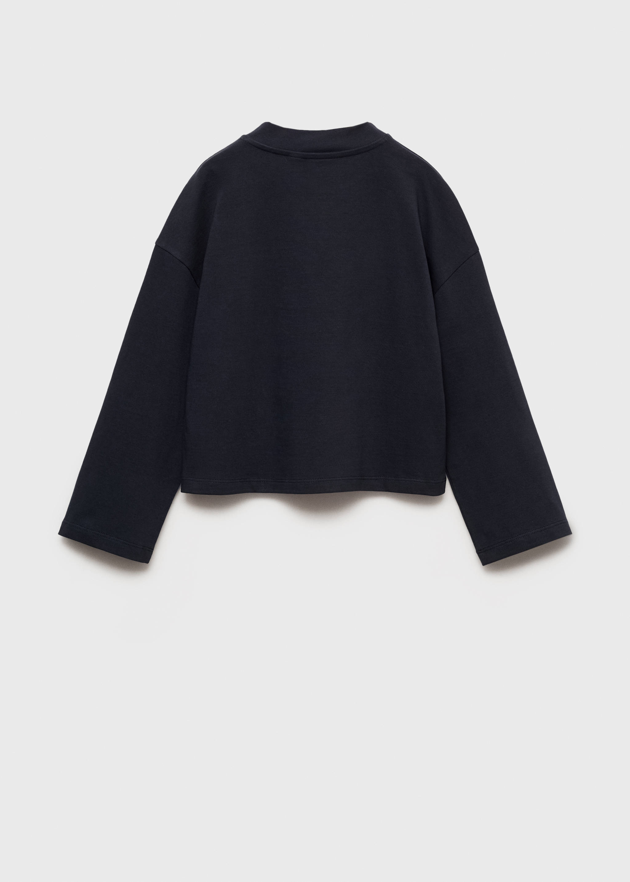 Plain cotton t-shirt - Reverse of the article