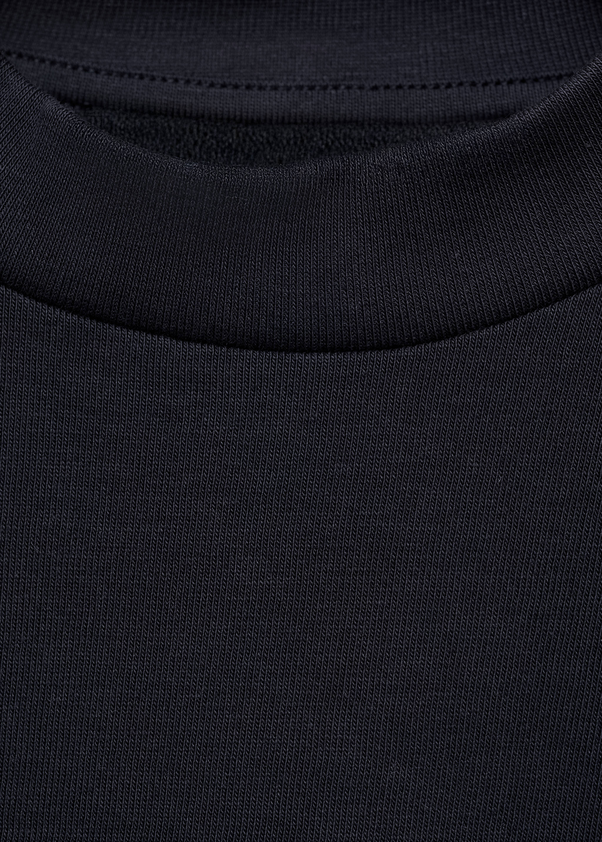 Plain cotton t-shirt - Details of the article 8